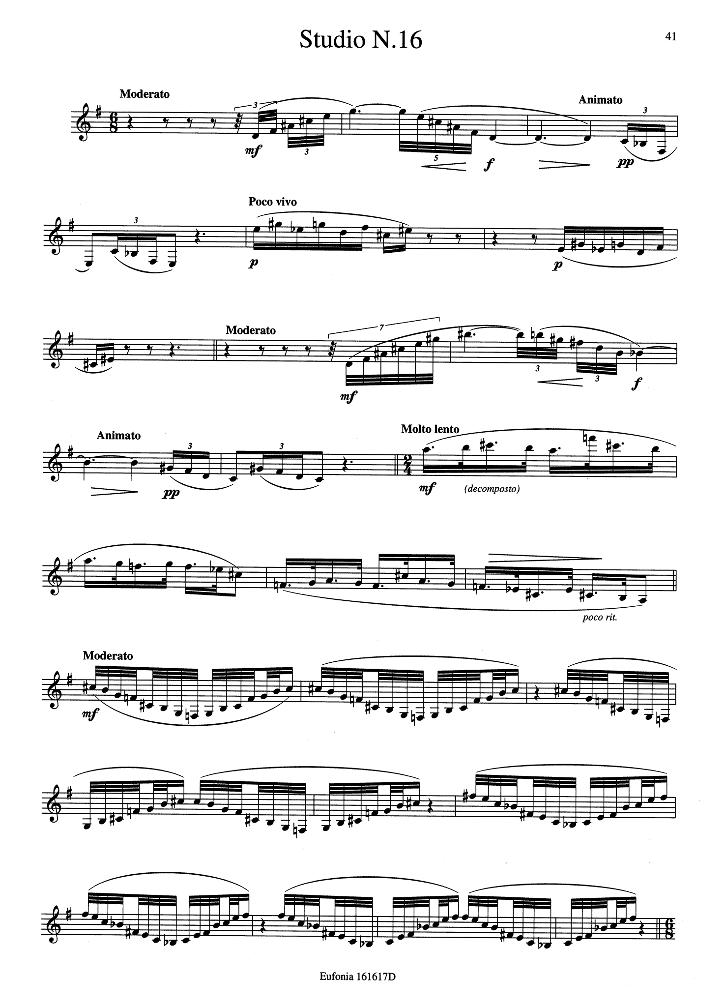 16 Études Modernes Page 41