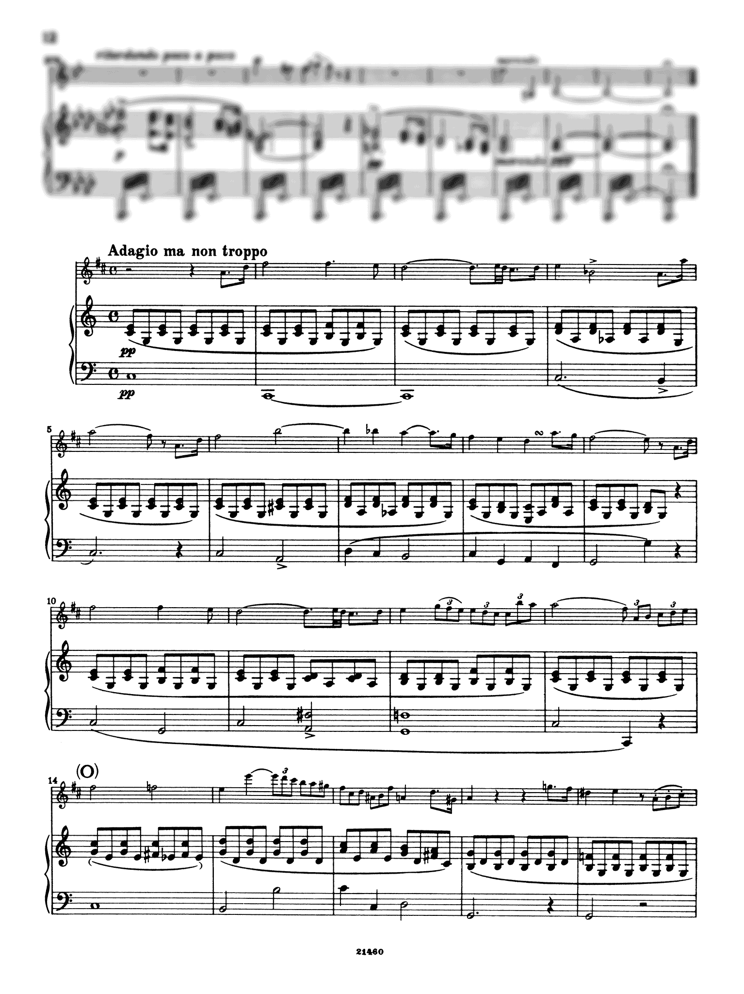 Clarinet Concerto No. 1 in F Minor, Op. 73, J. 114 - Movement 2