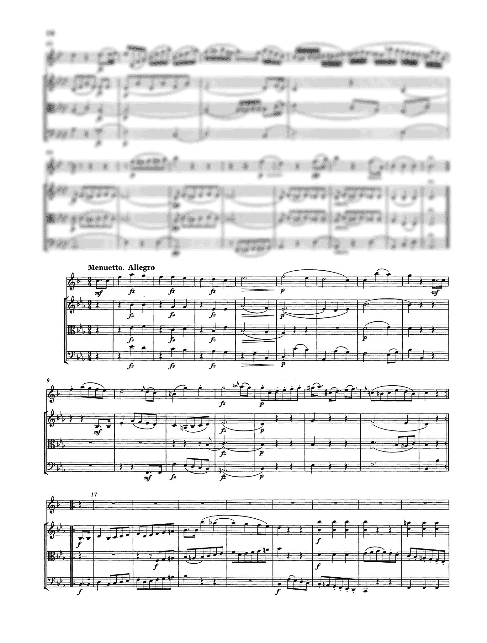 Crusell Clarinet Quartet No. 1 in E-flat Major, Op. 2 - Movement 3