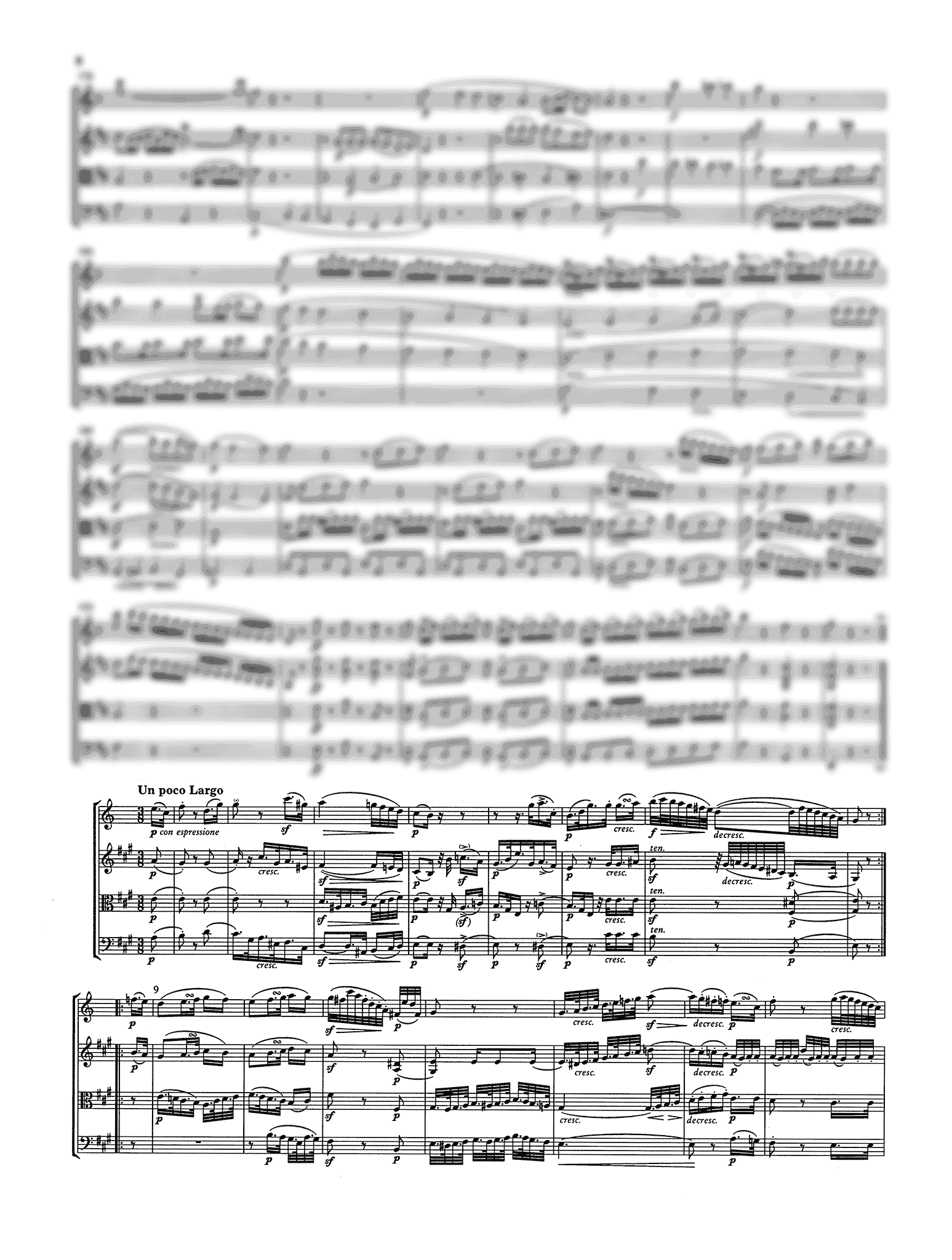 Crusell Clarinet Quartet No. 3 in D Major, Op. 7 - Movement 2