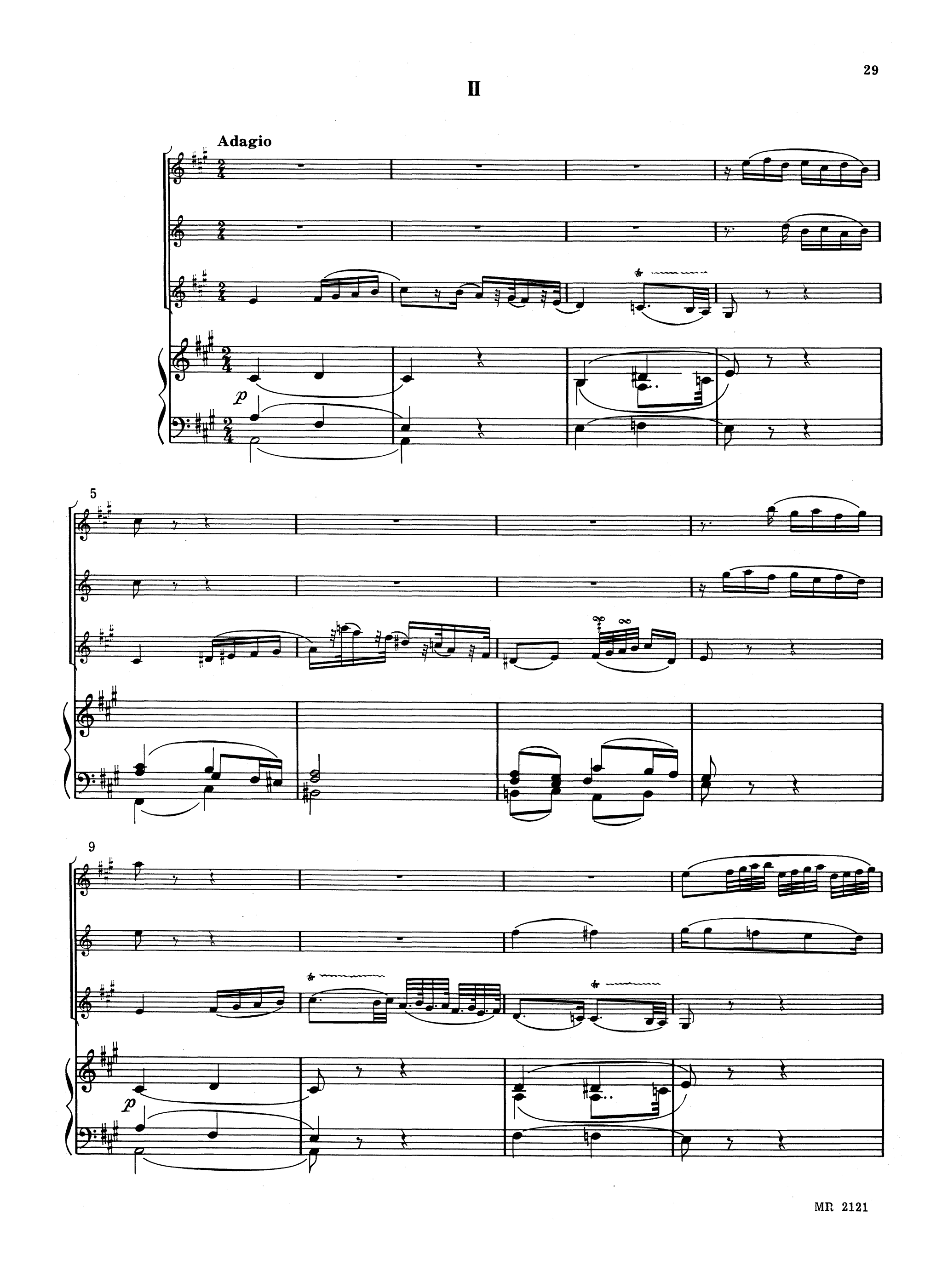 Sinfonia Concertante, Op. 80 - Movement 2