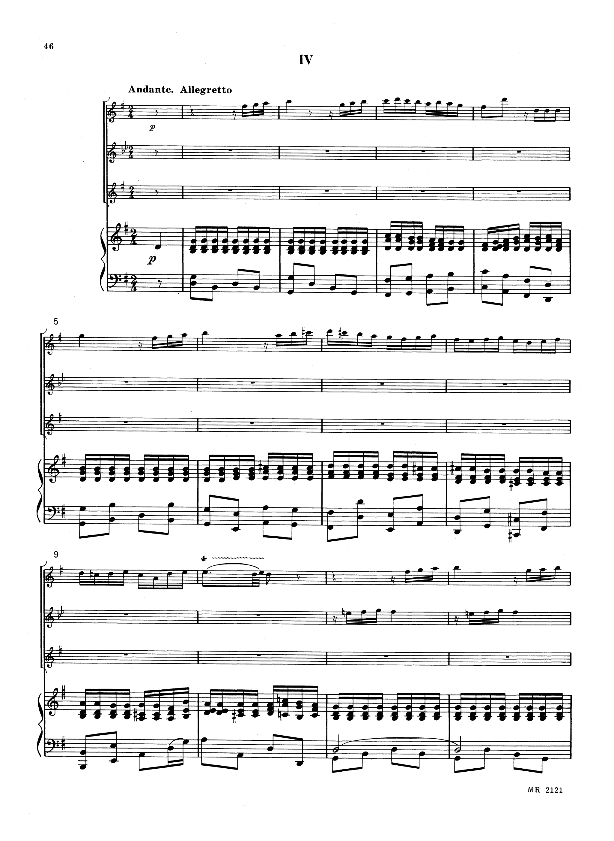 Sinfonia Concertante, Op. 80 - Movement 4