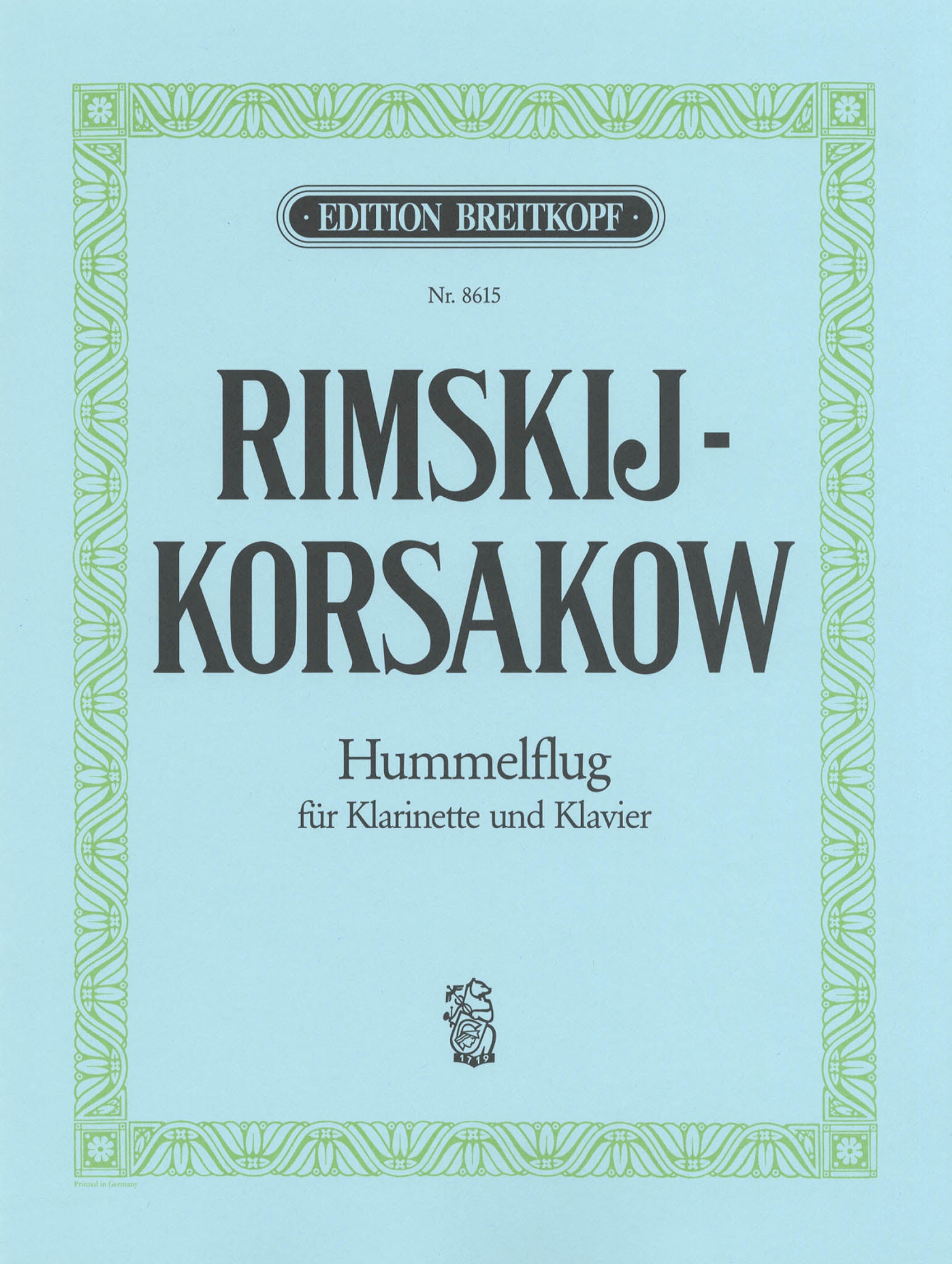 Rimsky-Korsakov Flight of the Bumblebee clarinet & piano Cover