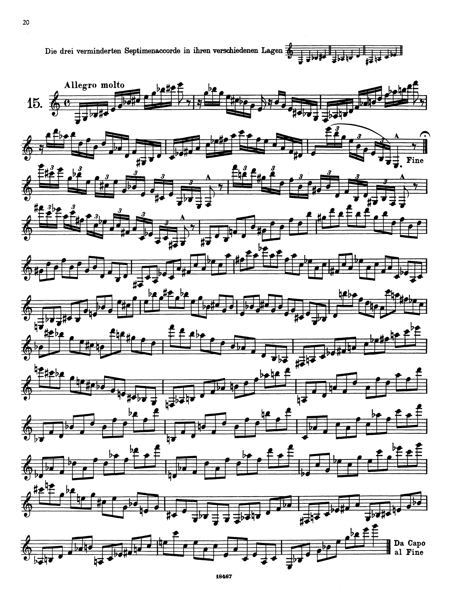 Wiedemann Clarinet Studies, Book 4 page 20