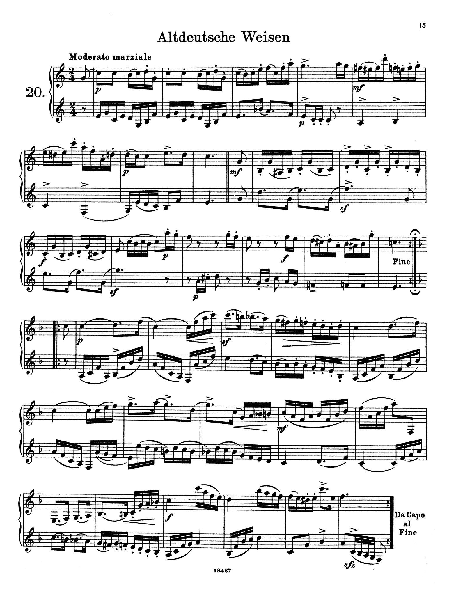 Wiedemann Clarinet Studies, Book 2 page 15