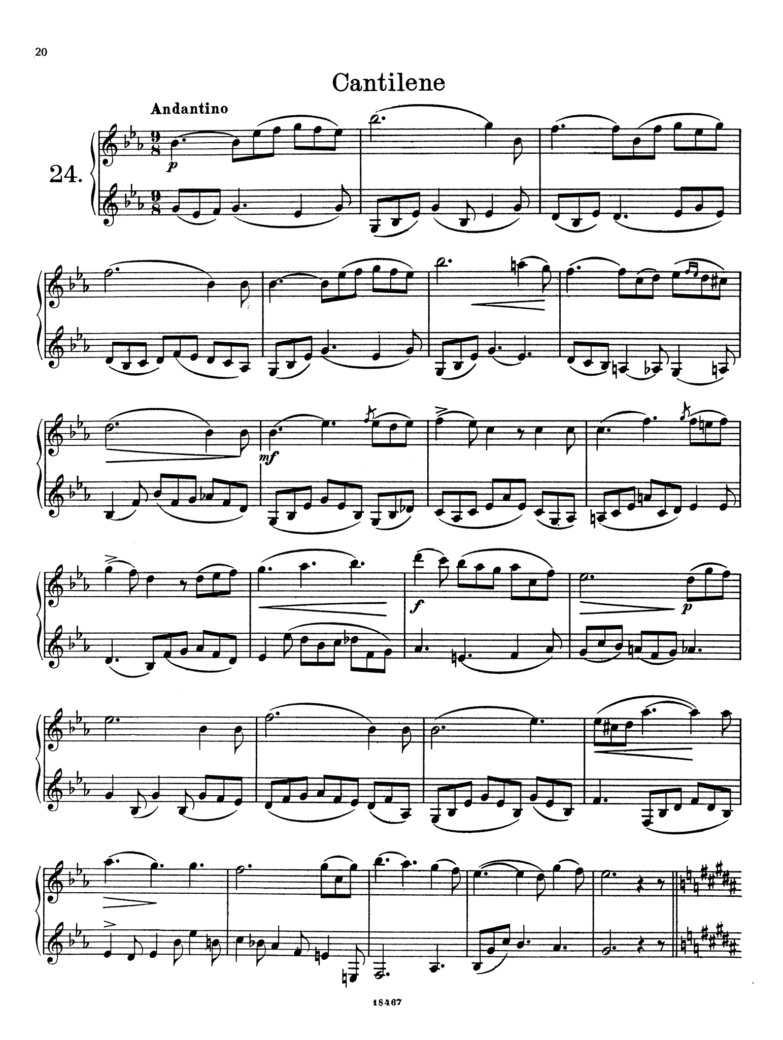 Wiedemann Clarinet Studies, Book 2 page 20
