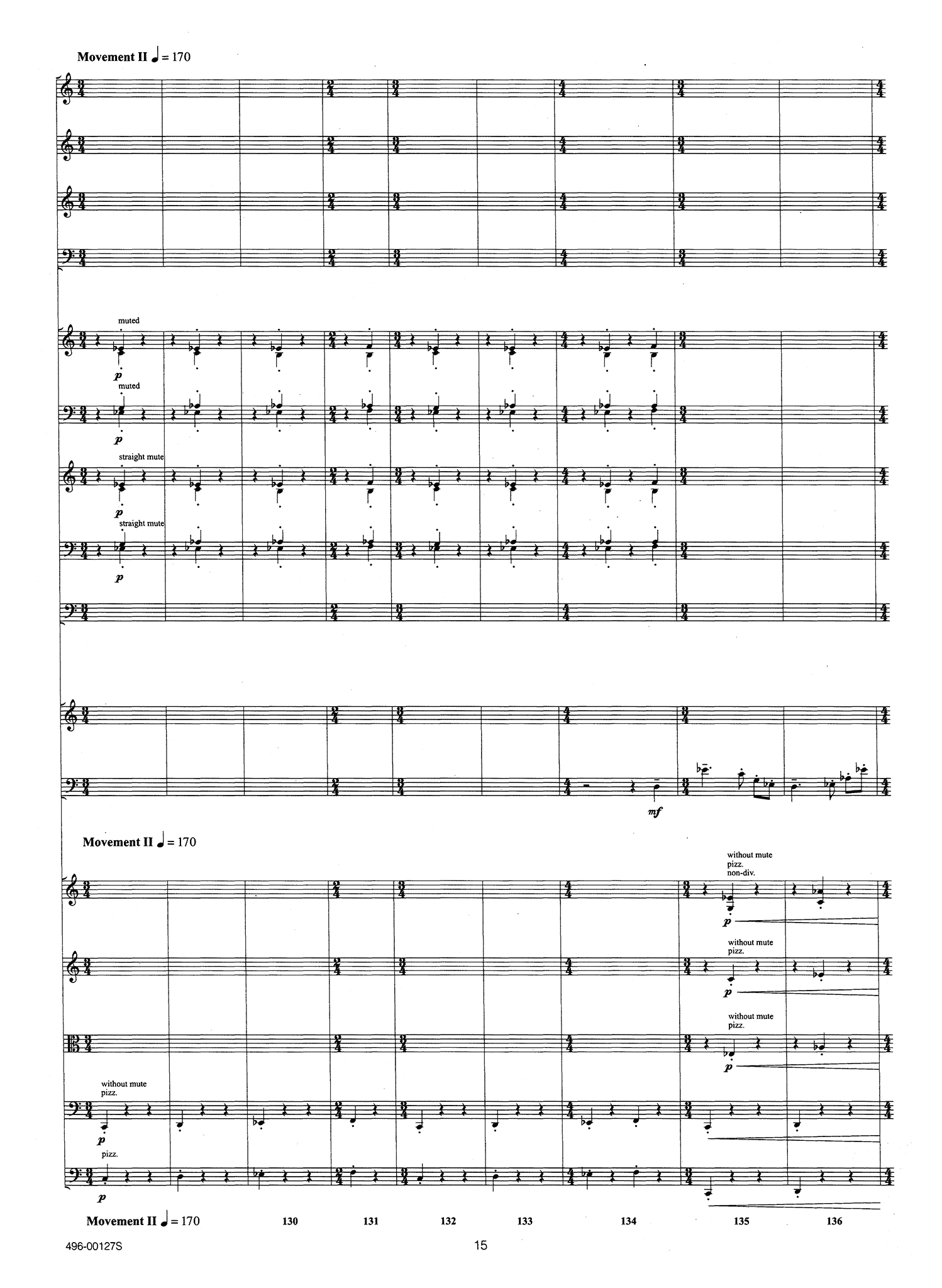 Leshnoff Double Concerto for Clarinet & Bassoon - Movement 2