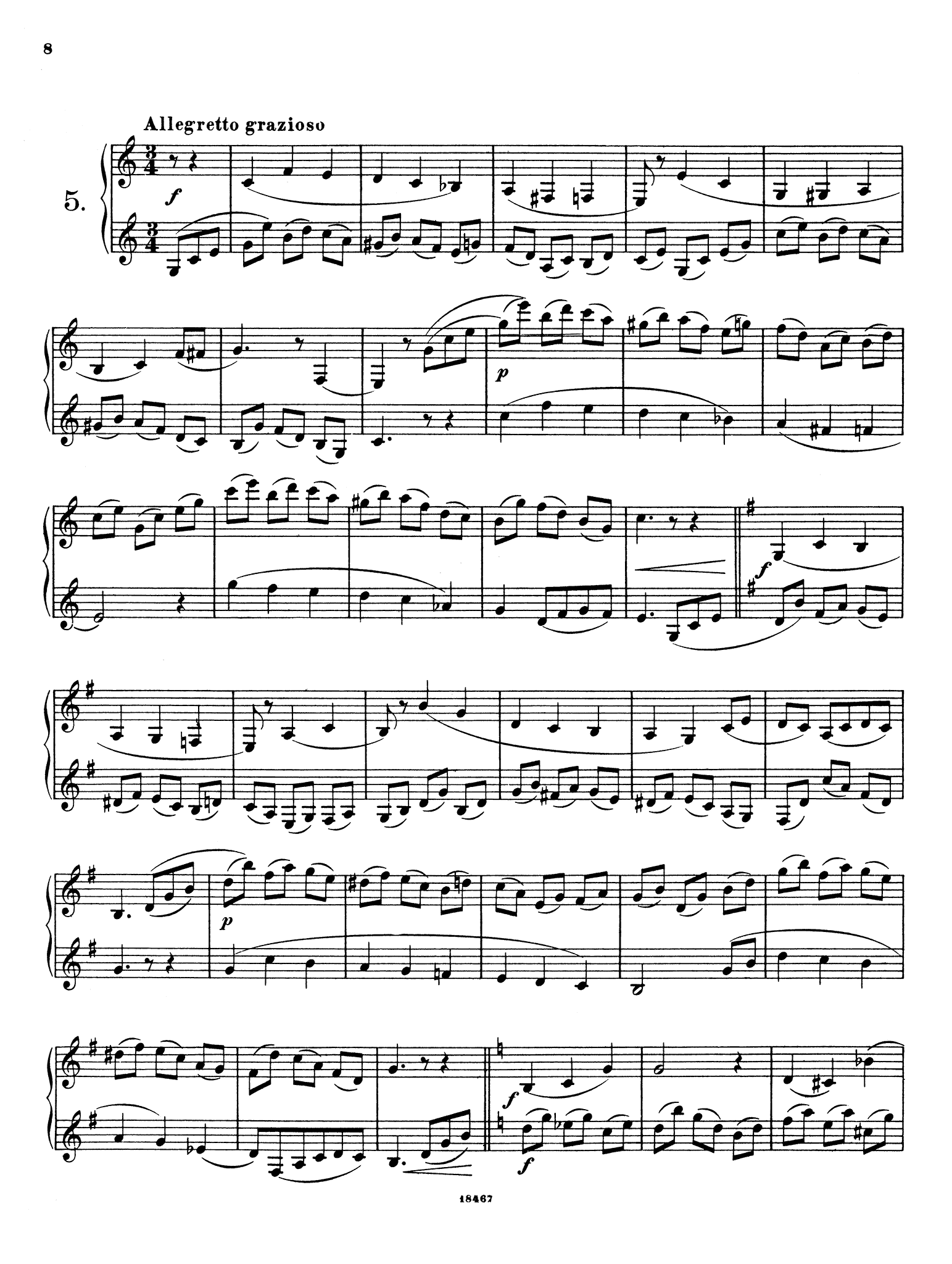 Wiedemann Clarinet Studies, Book 1 page 8