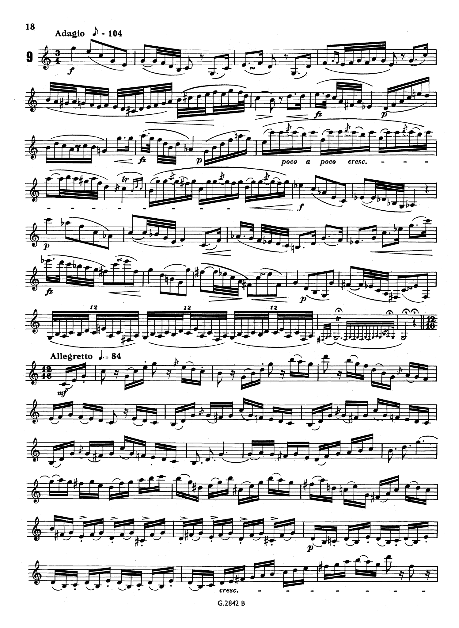 20 Great Etudes from Rode Page 18