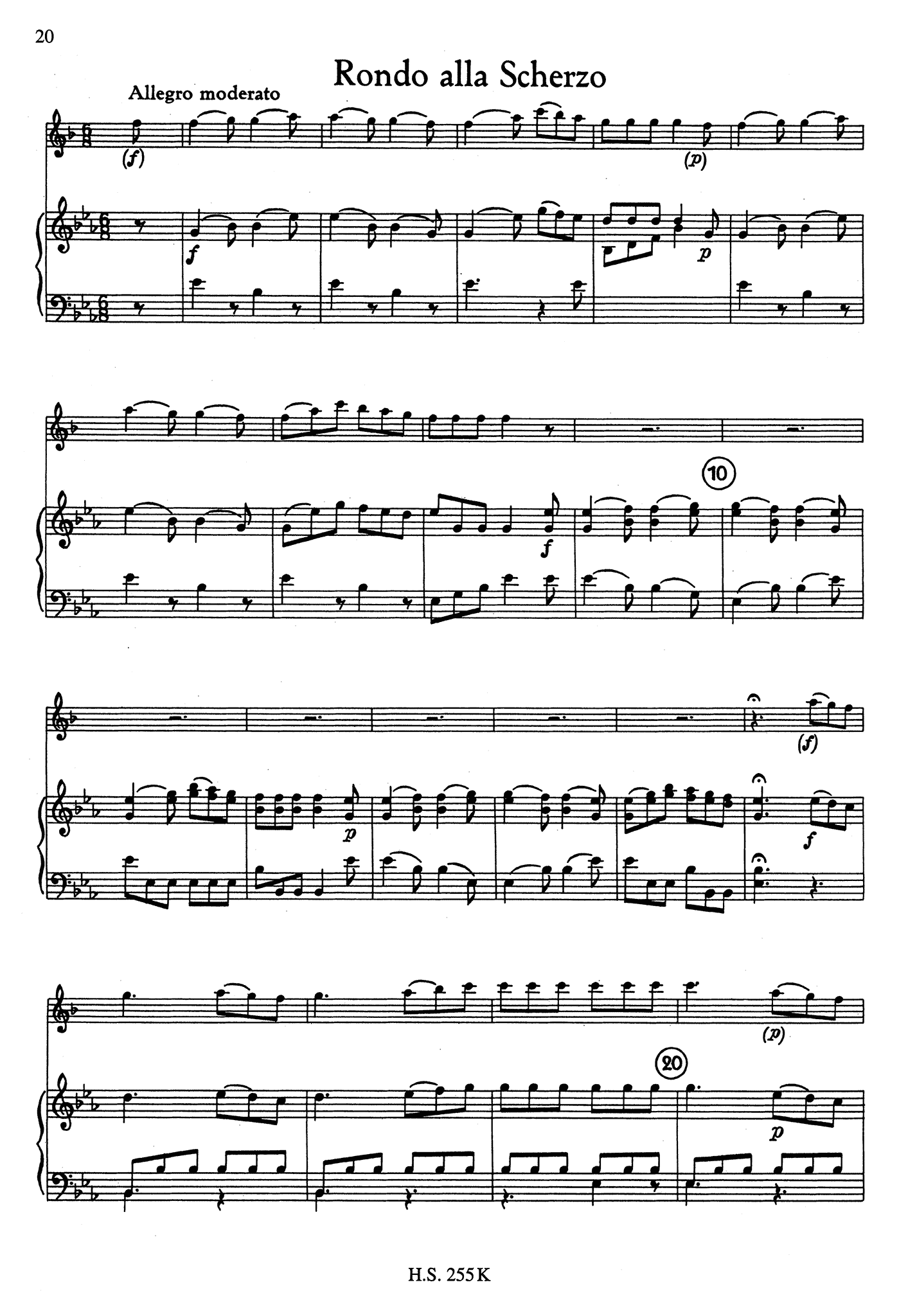 Carl Stamitz Clarinet Concerto No. 11 (Kaiser) in E-flat Major - Movement 3