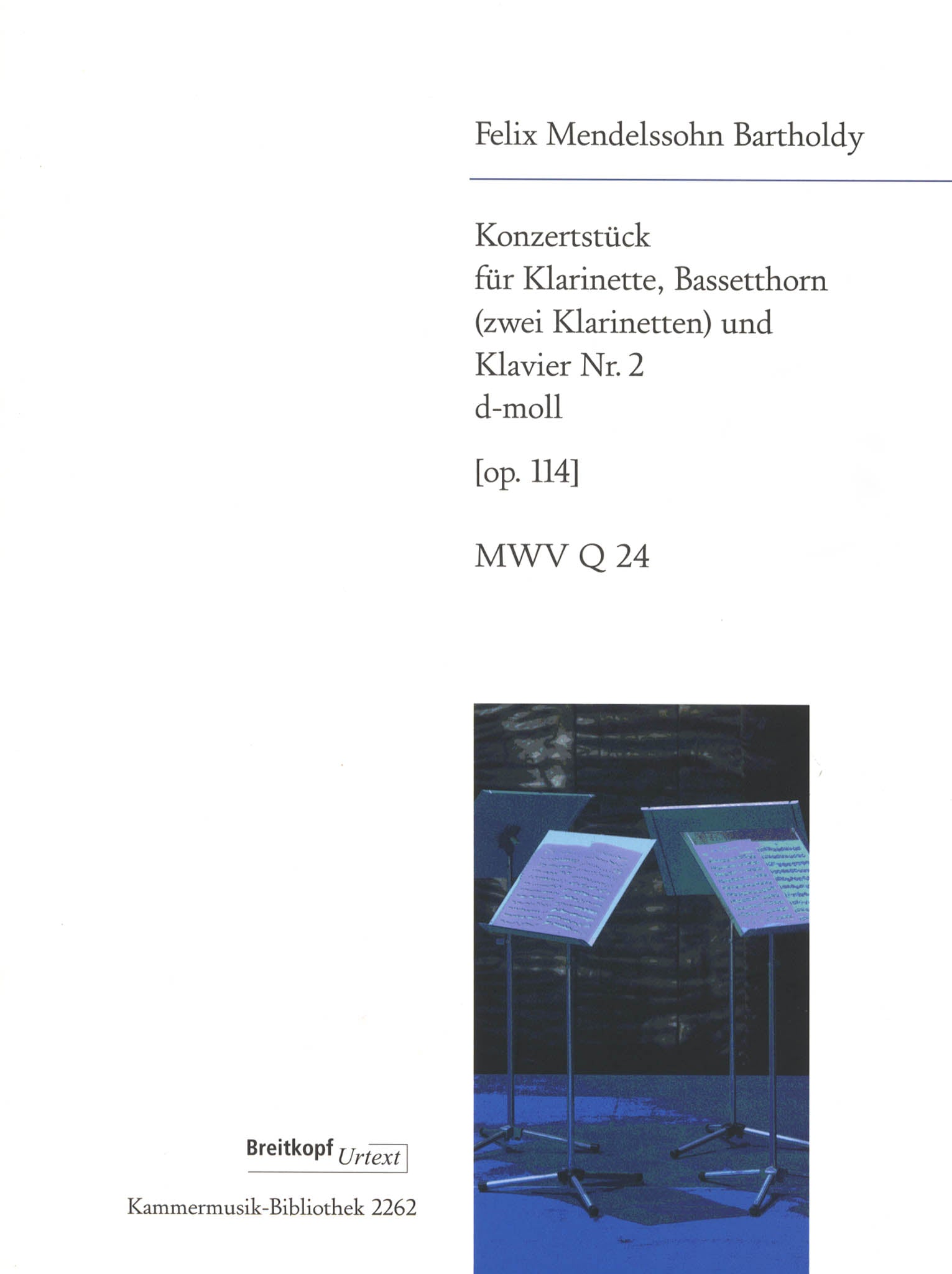 Concertpiece No. 2 in D Minor, Op. 114 Cover