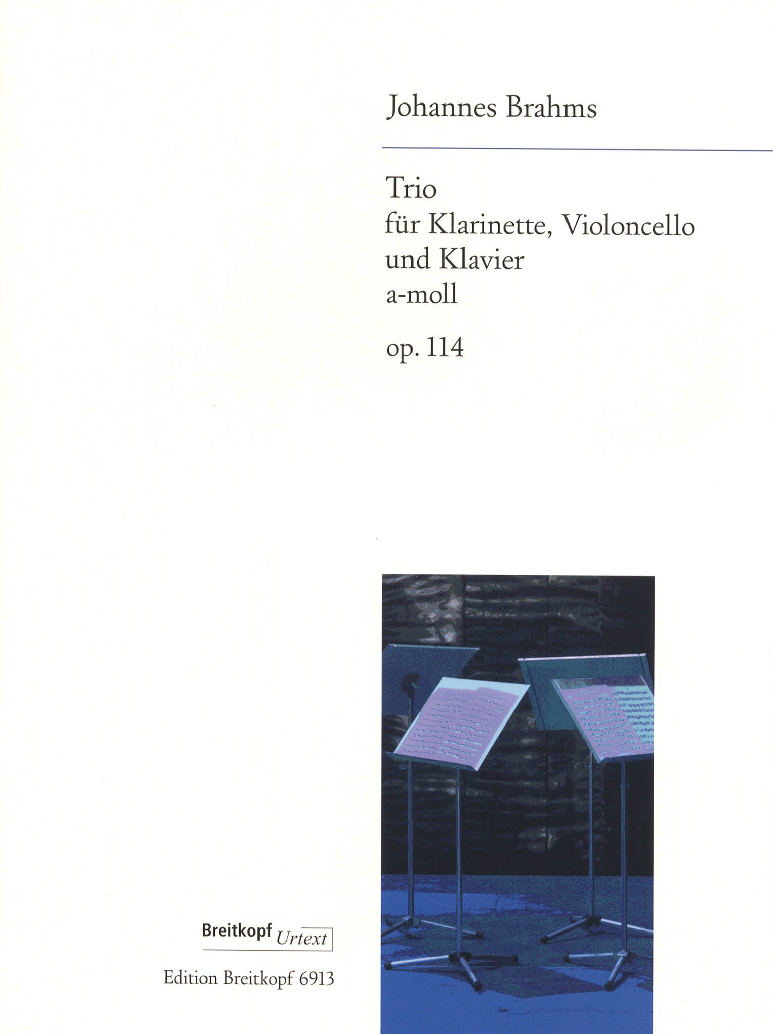 Clarinet Trio in A Minor, Op. 114 Cover