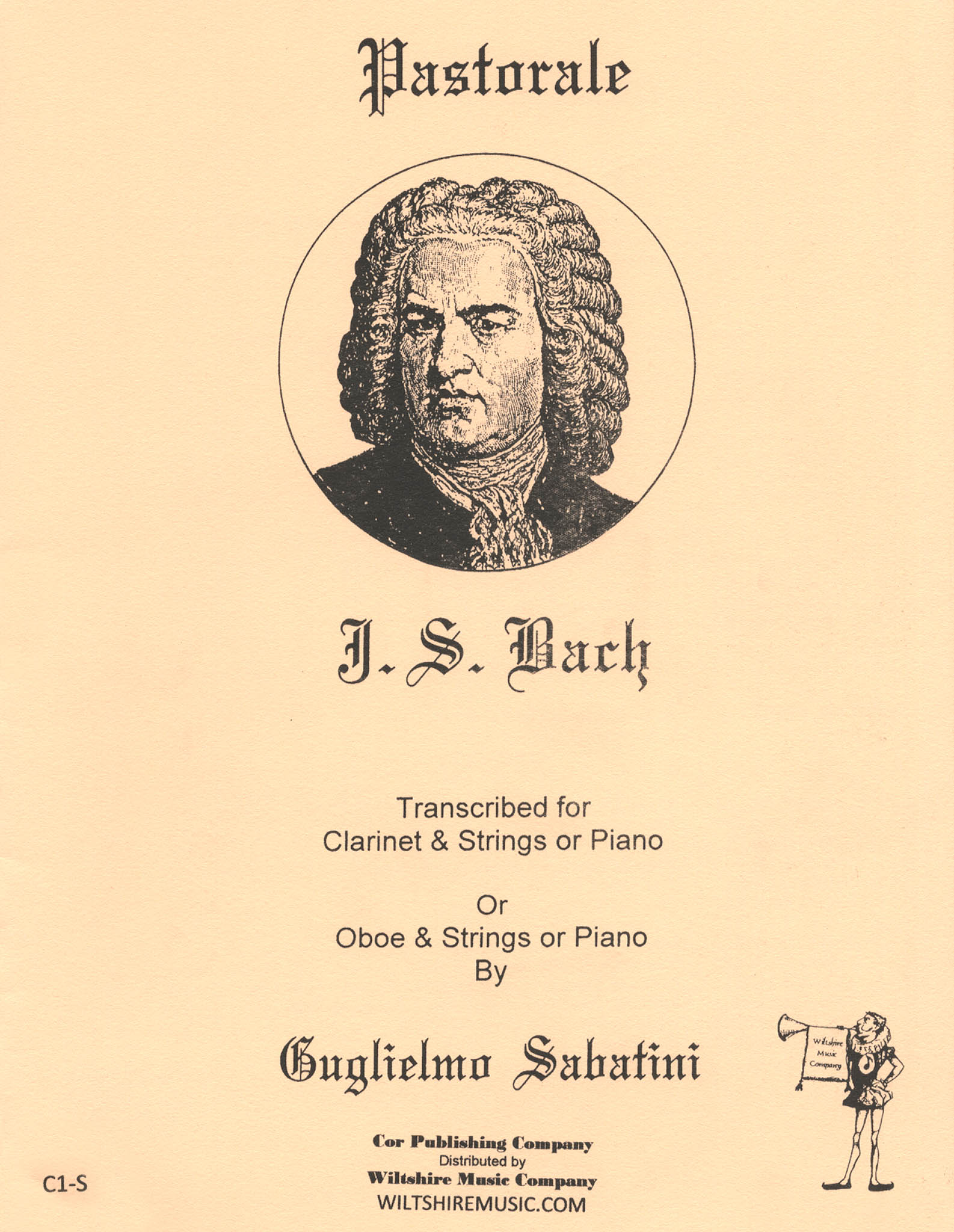 Bach, Johann Sebastian_Aria, from Pastorale, BWV 590 (parts)