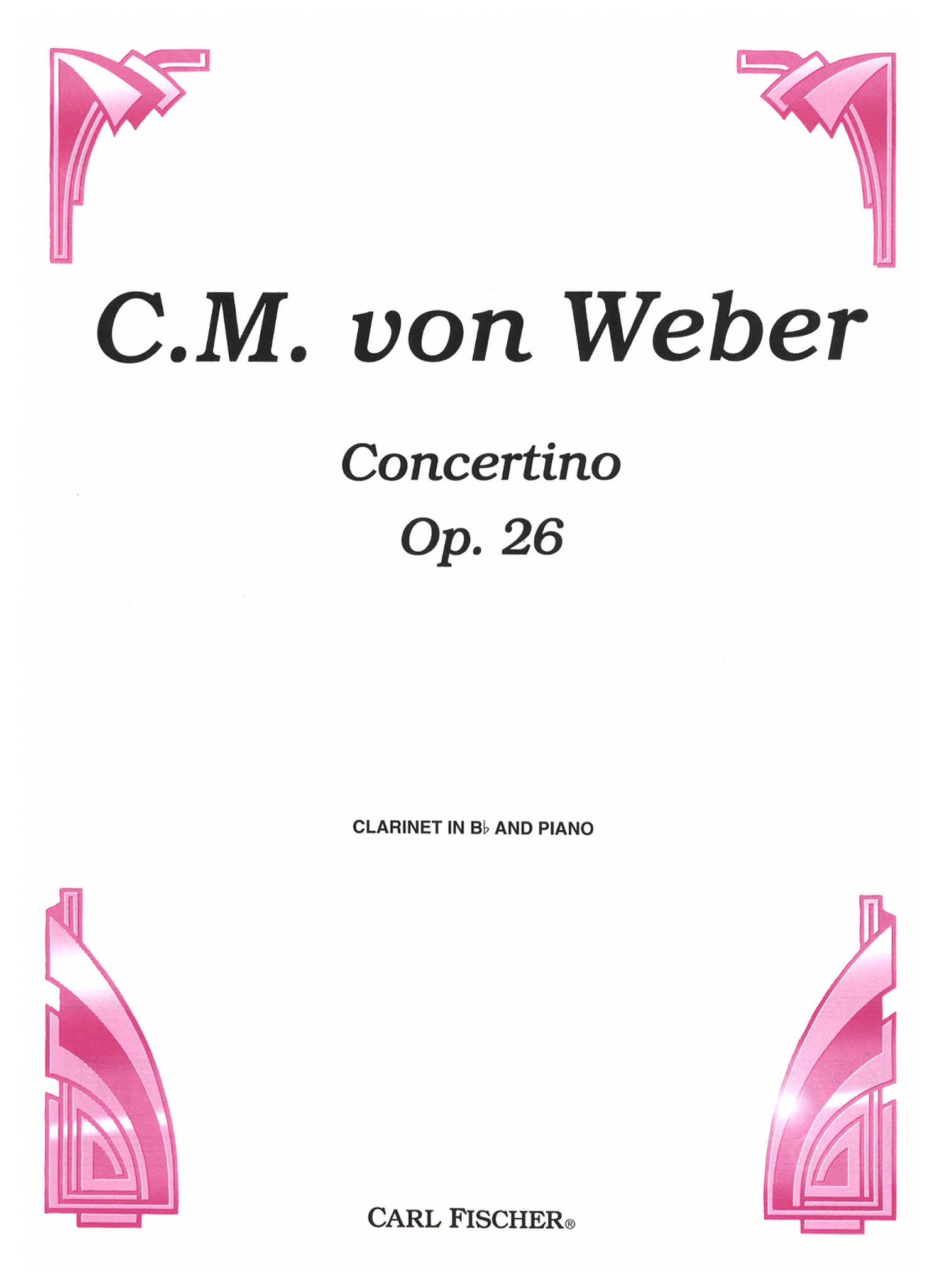 Concertino, Op. 26 Cover