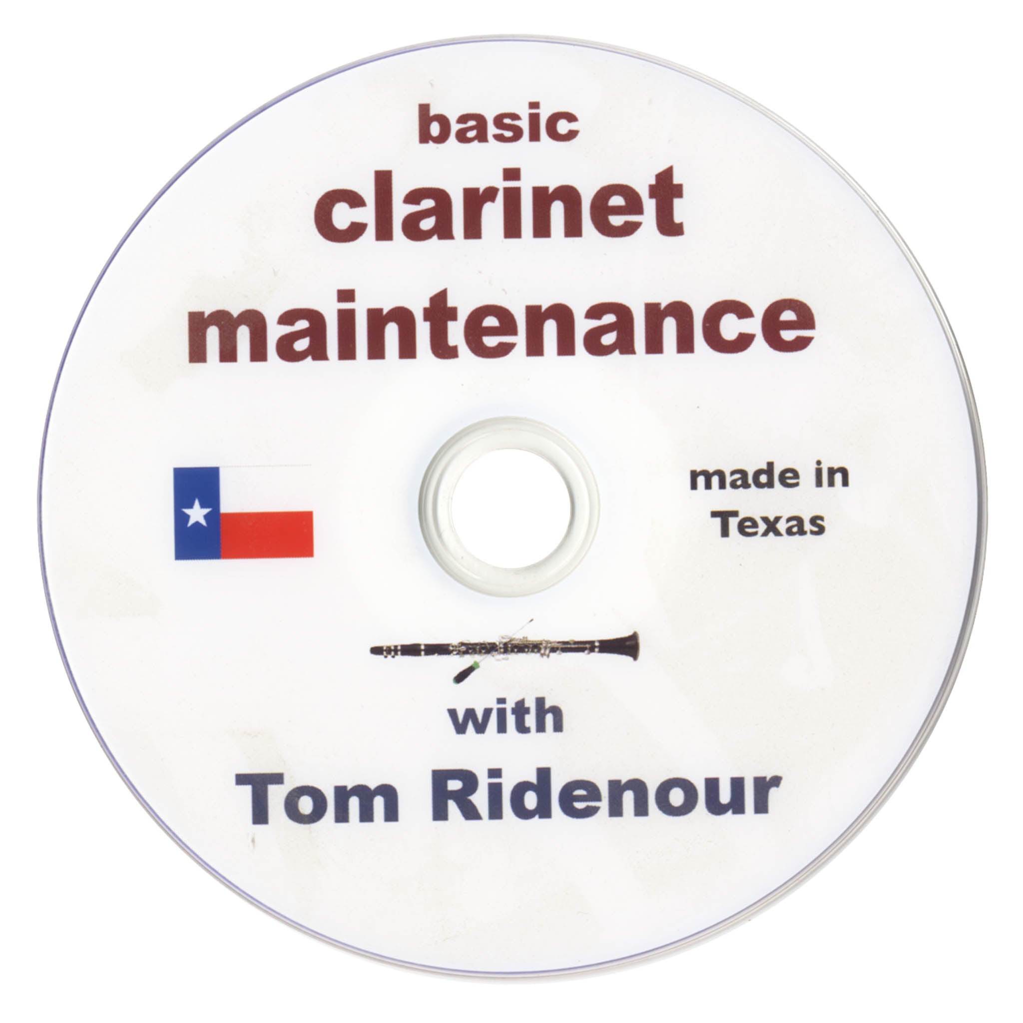 Basic Clarinet Maintenance with Thomas Ridenour Disc