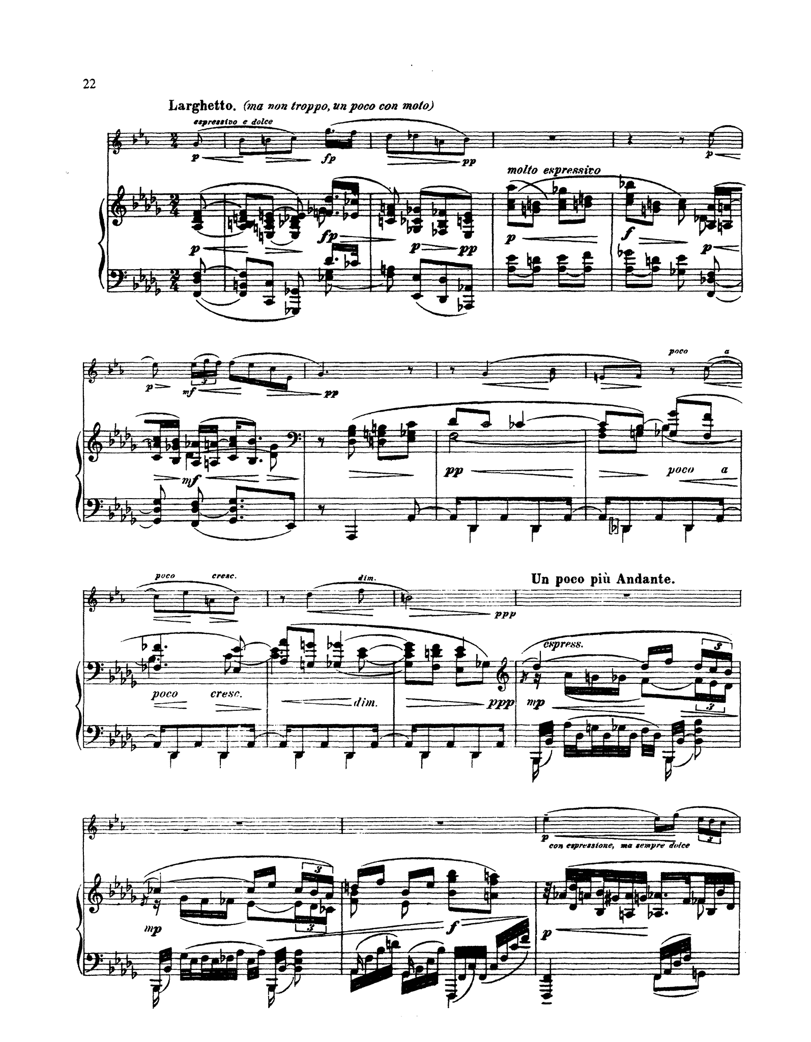 Reger Sonata in A-flat Major, Op. 49 No. 1 - Movement 3