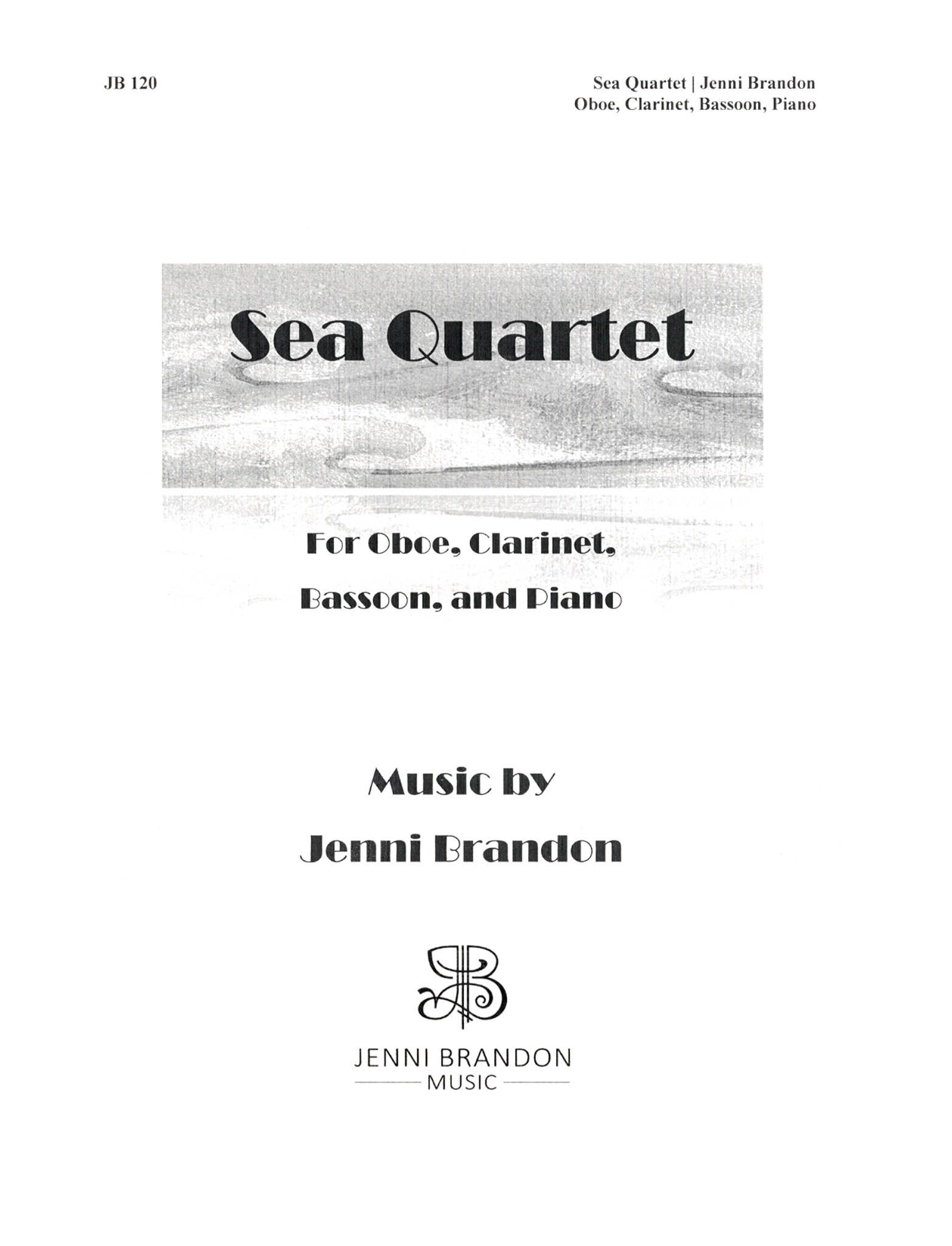 Jenni Brandon Sea Quartet oboe, clarinet, bassoon & piano cover
