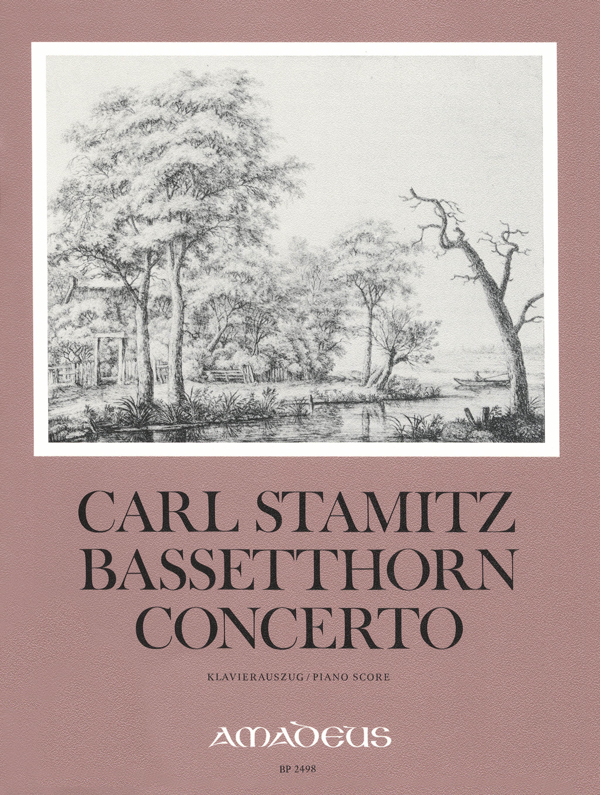 Carl Stamitz Basset Horn Concerto cover