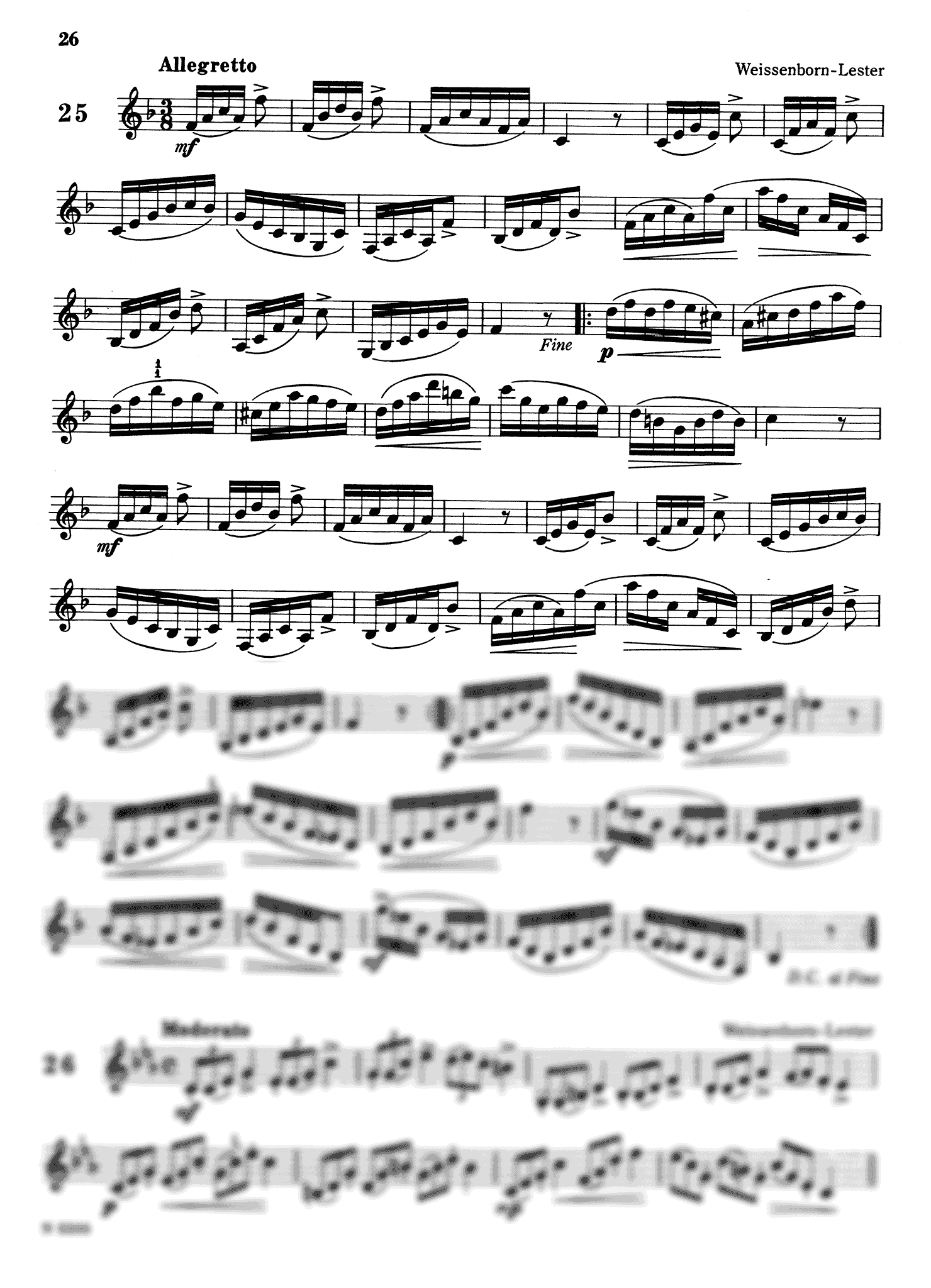The Advancing Clarinetist Page 26