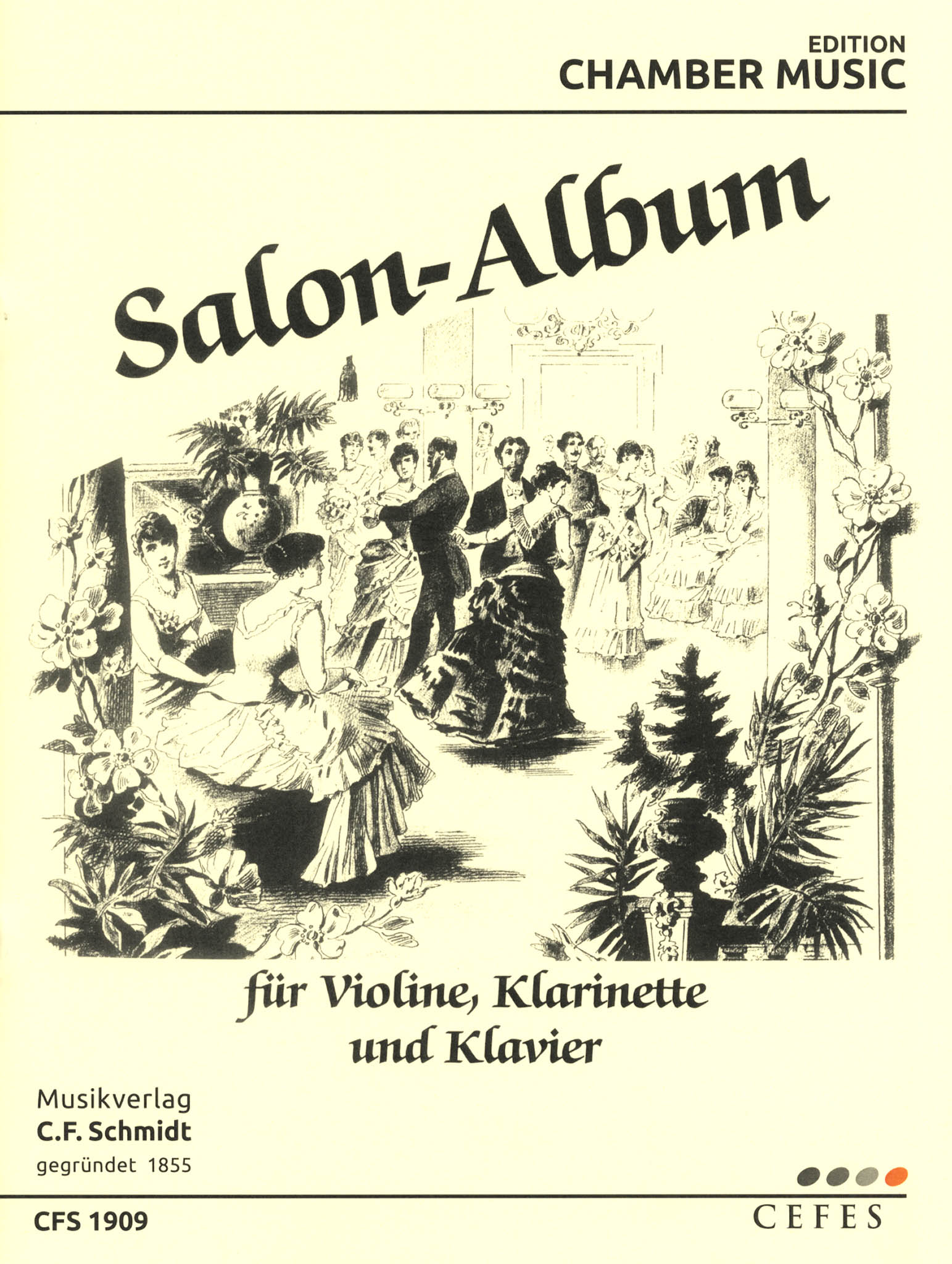 CEFES Salon Album clarinet violin and piano cover