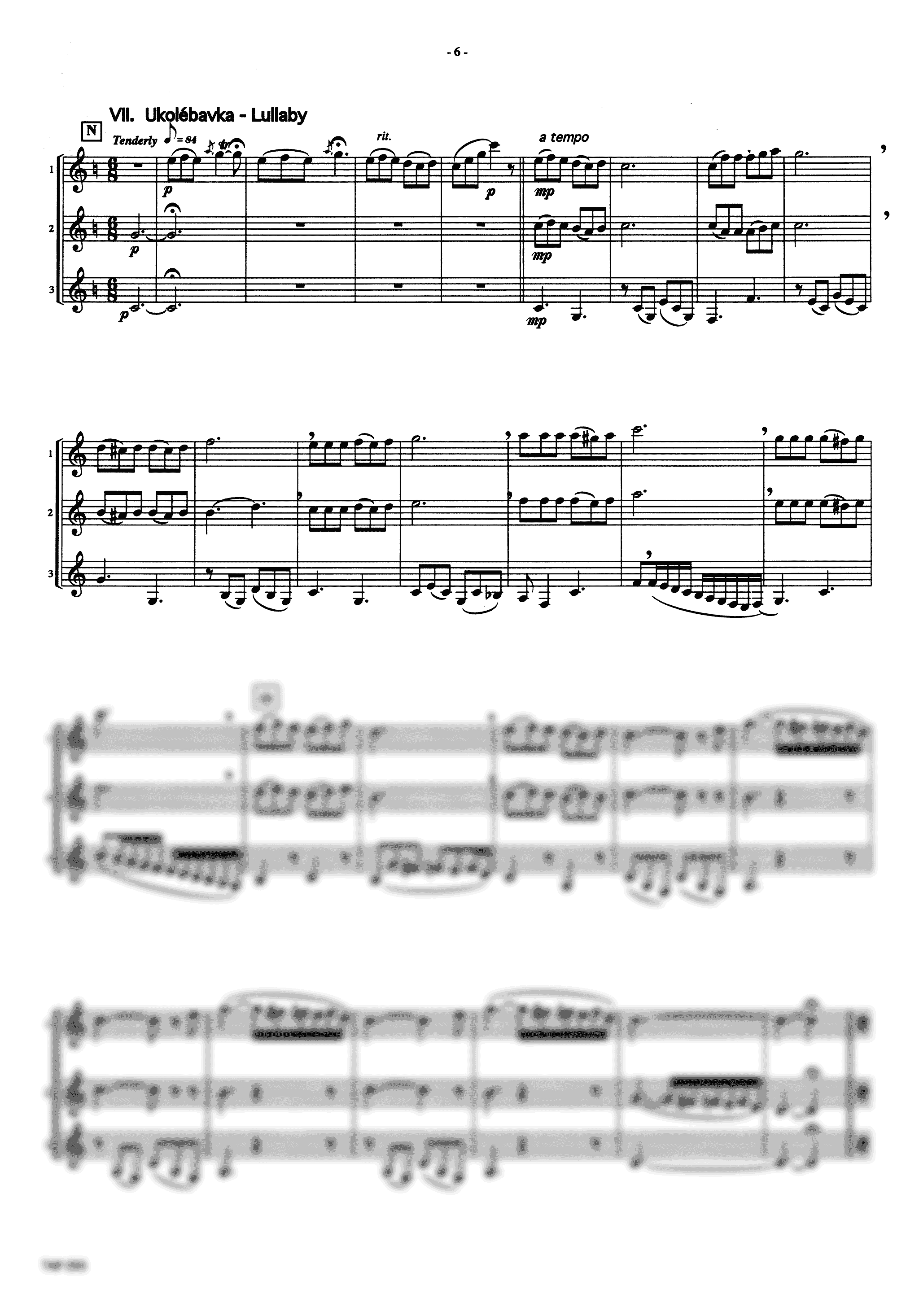 Joel Blahník Czech Suite clarinet trio - Movement 7