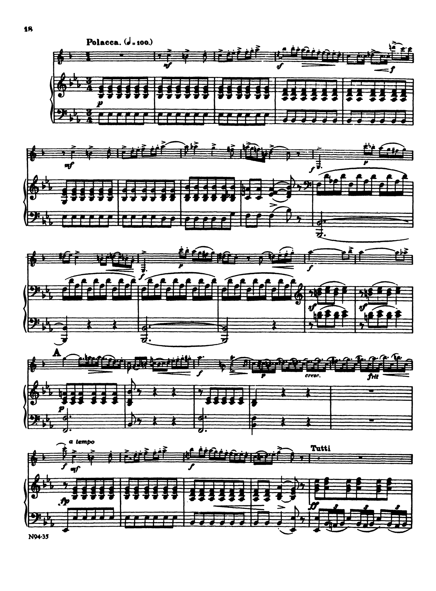 Clarinet Concerto No. 2 Op. 74 - Movement 3
