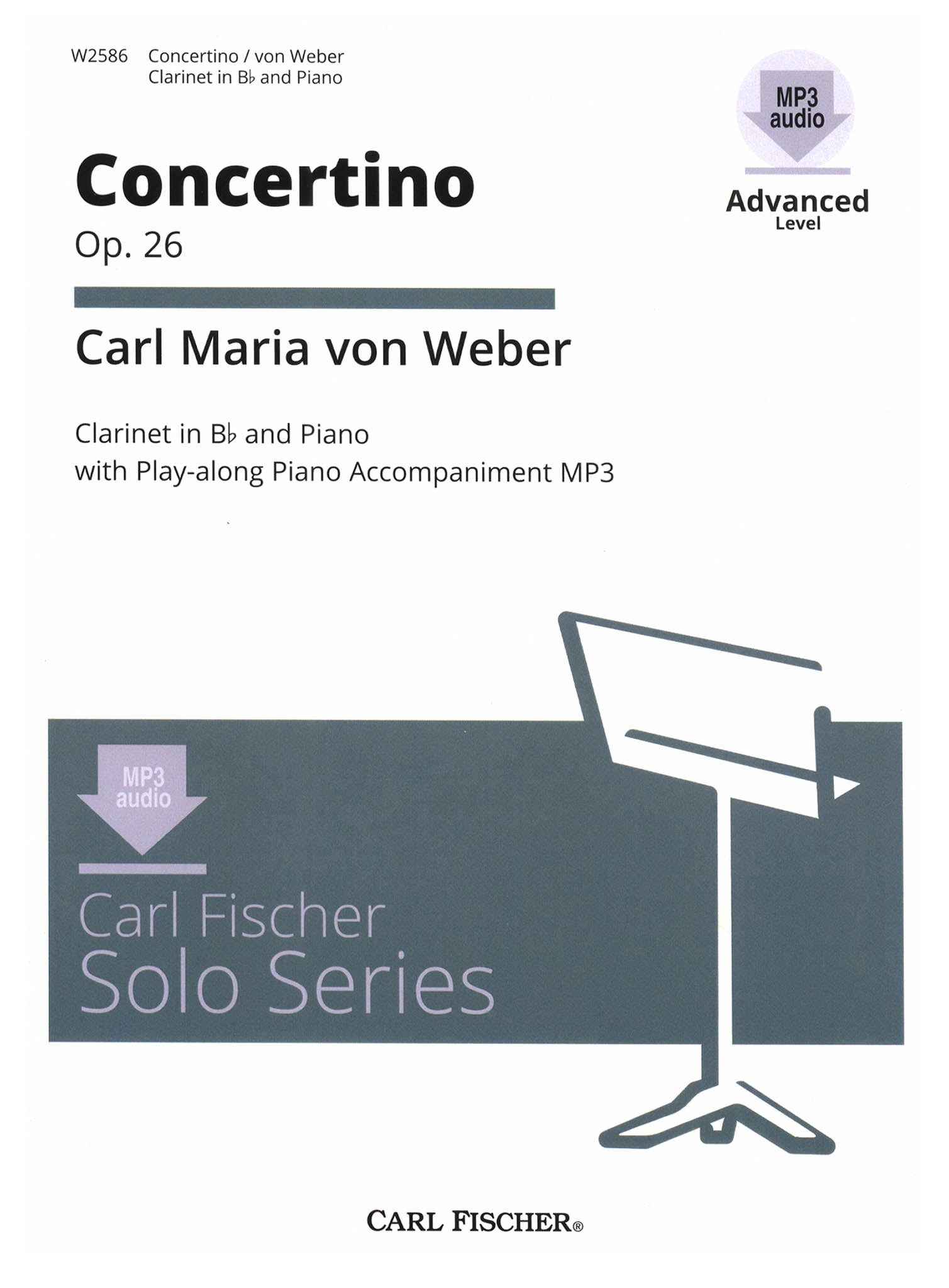 Concertino in E-flat Major, Op. 26 Cover