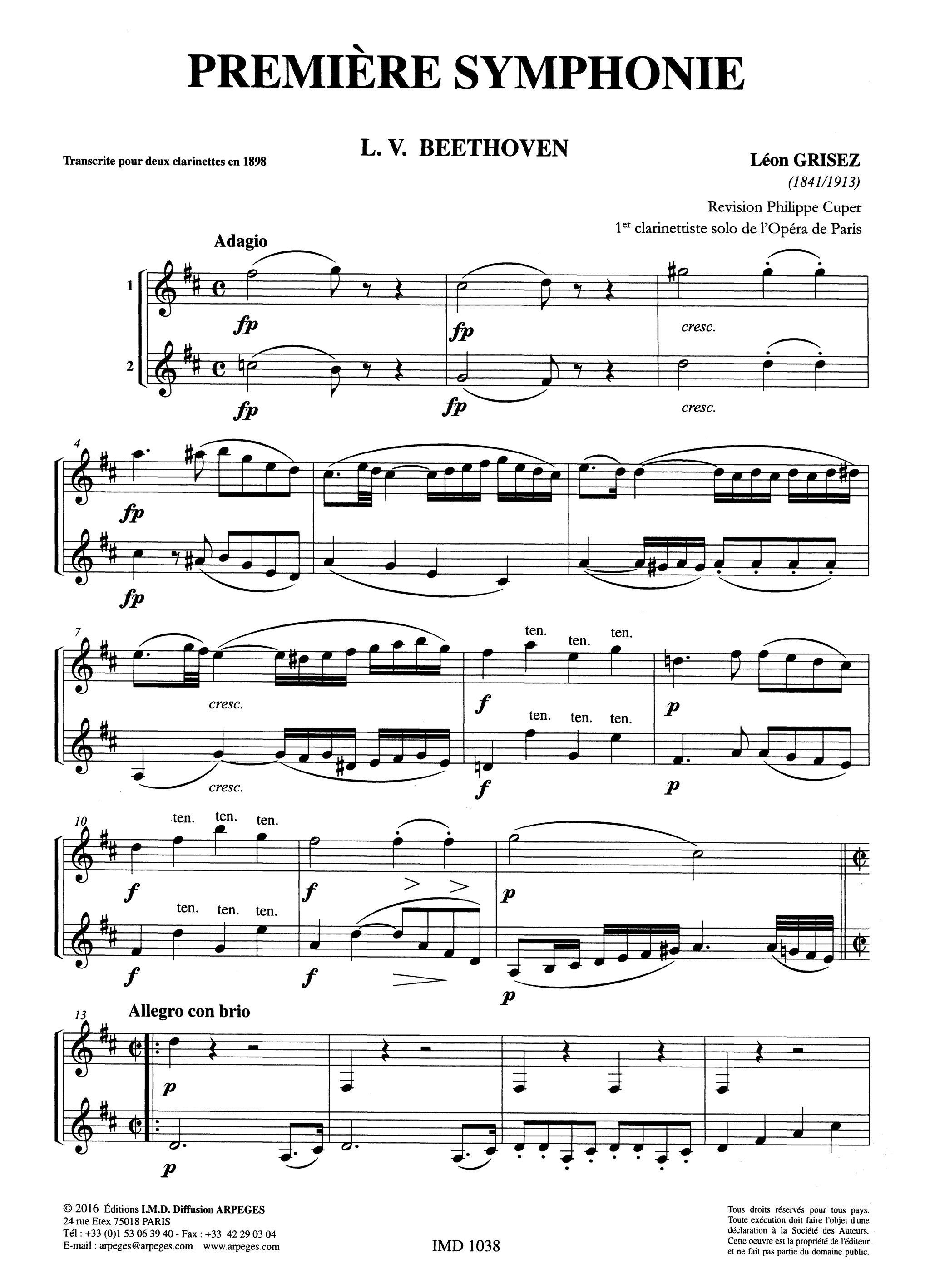 Beethoven, Ludwig van_Symphony No. 1 in C Major, Op. 21
