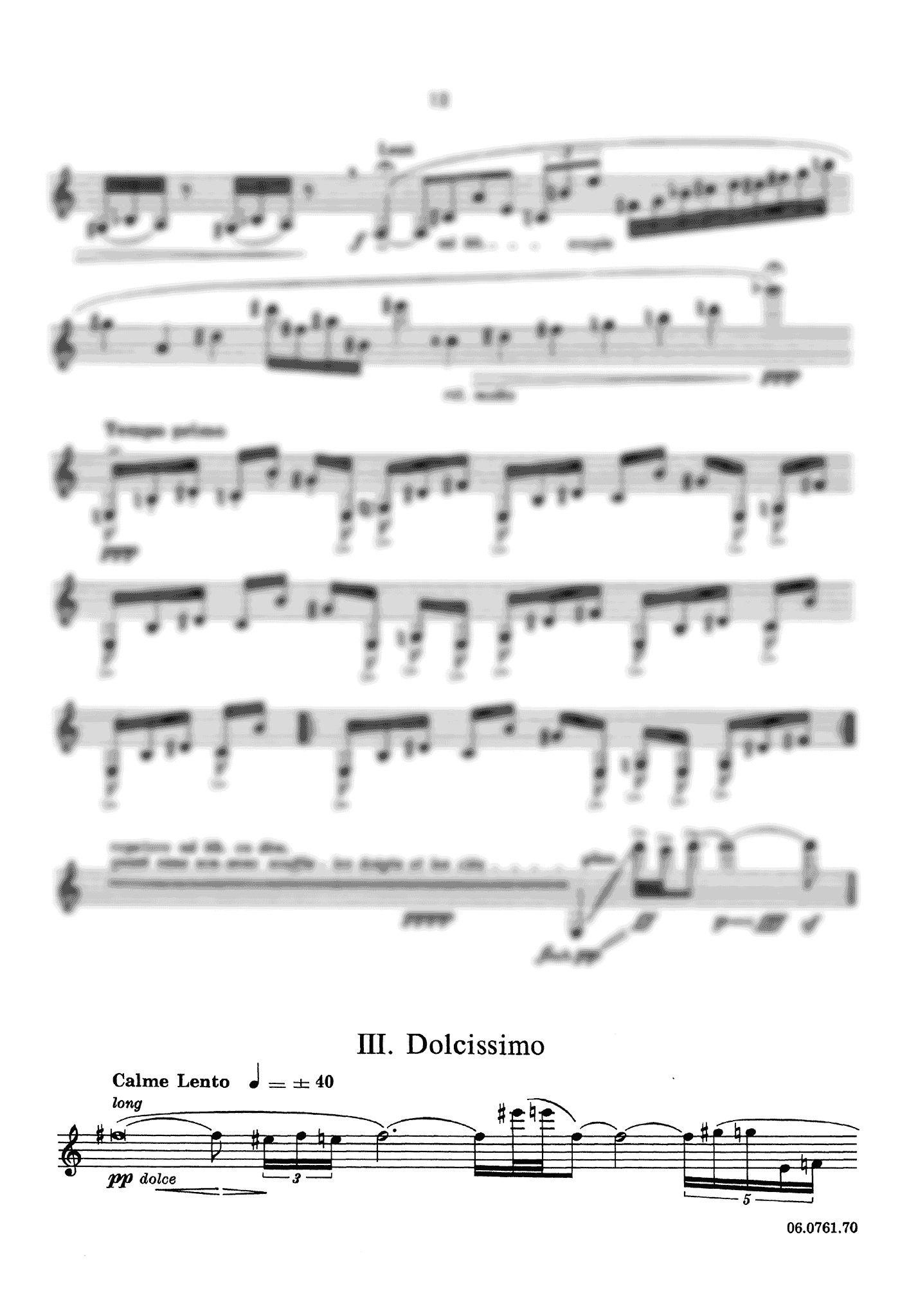 Sonata for Solo Clarinet - Movement 3