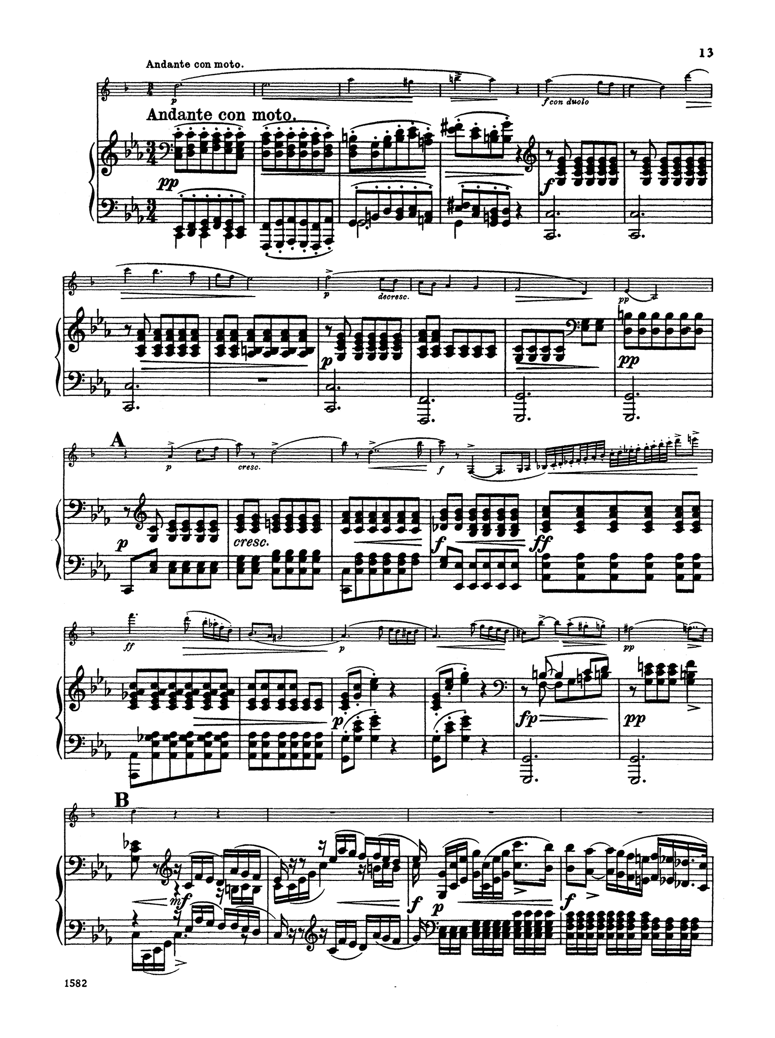 Weber, Carl Maria von Grand Duo Concertant, Op. 48 International