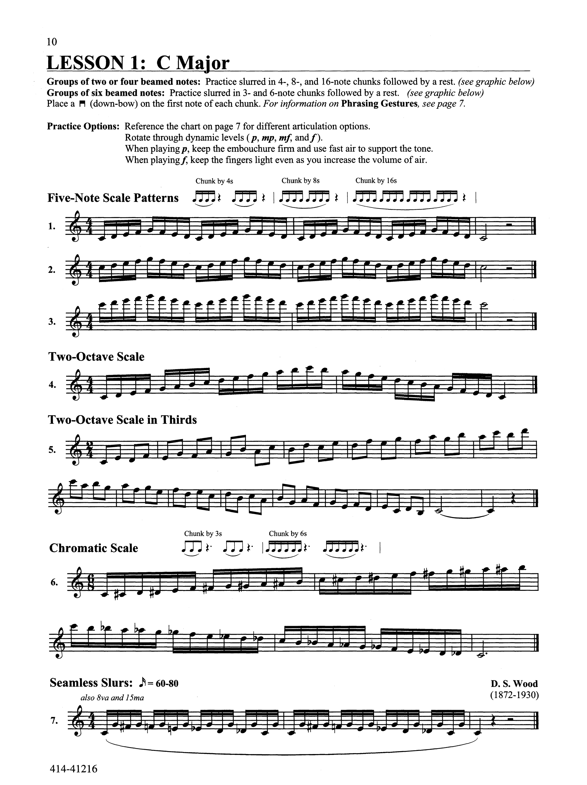 Advanced Clarinet Studies: The Art of Chunking Page 10