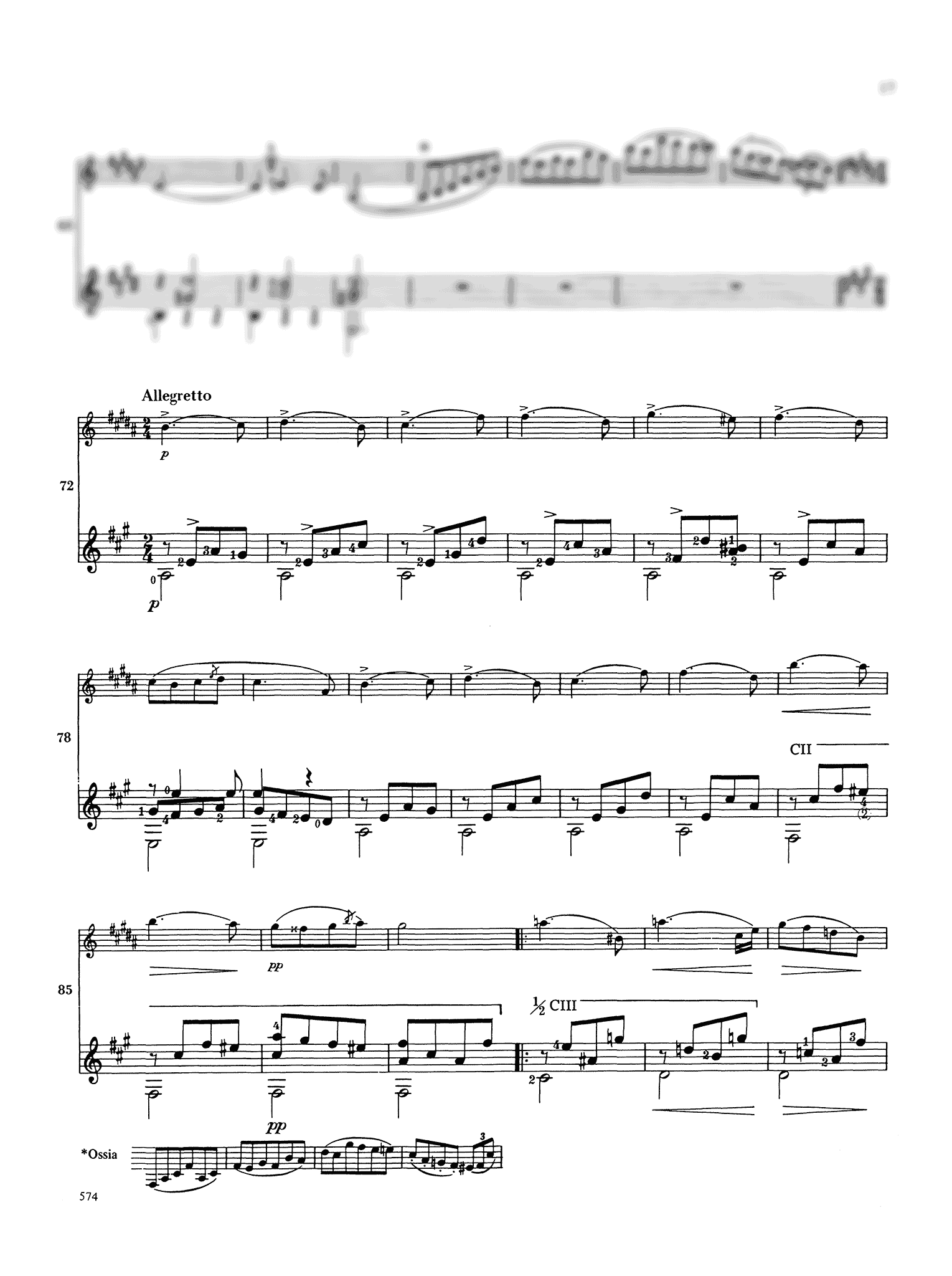 Schubert Arpeggione Sonata B-flat Clarinet & Guitar - Movement 3