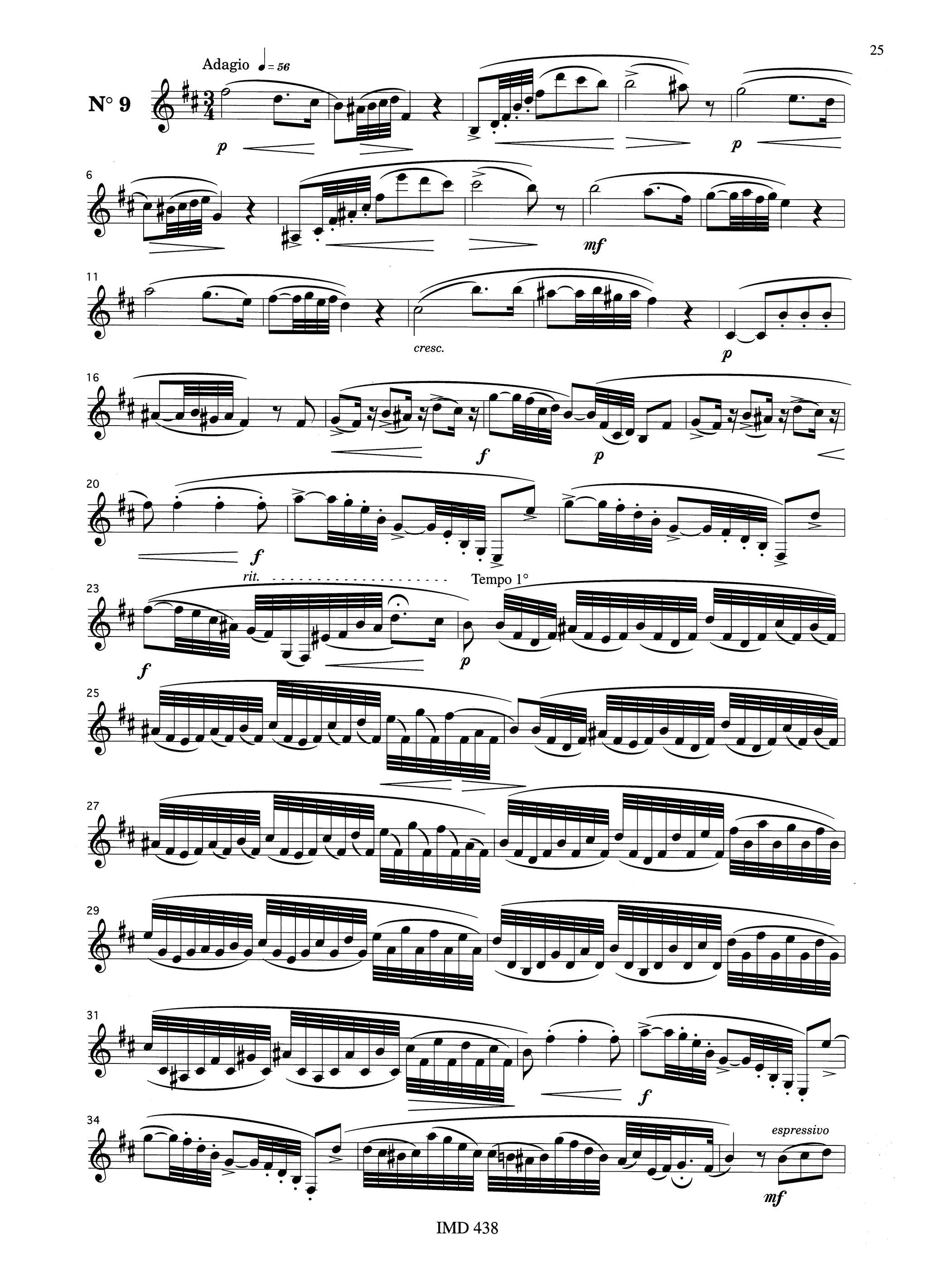 Labanchi Progressive Clarinet Method, Part 2: Book 1 of 2 Page 25