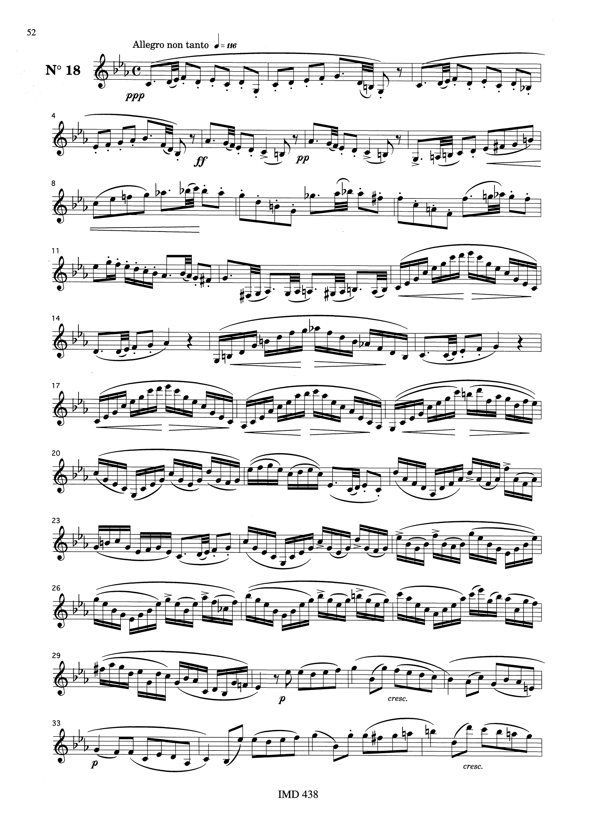 Labanchi Progressive Clarinet Method, Part 2: Book 1 of 2 Page 52