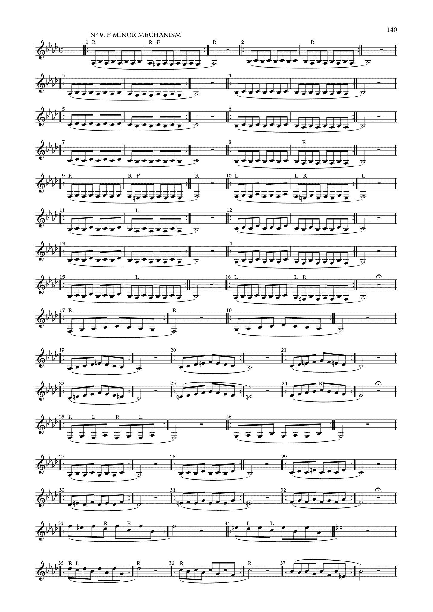 Dizon Achieving Virtuosity: Complete Scales & Arpeggios Intermediate Clarinetist page 140