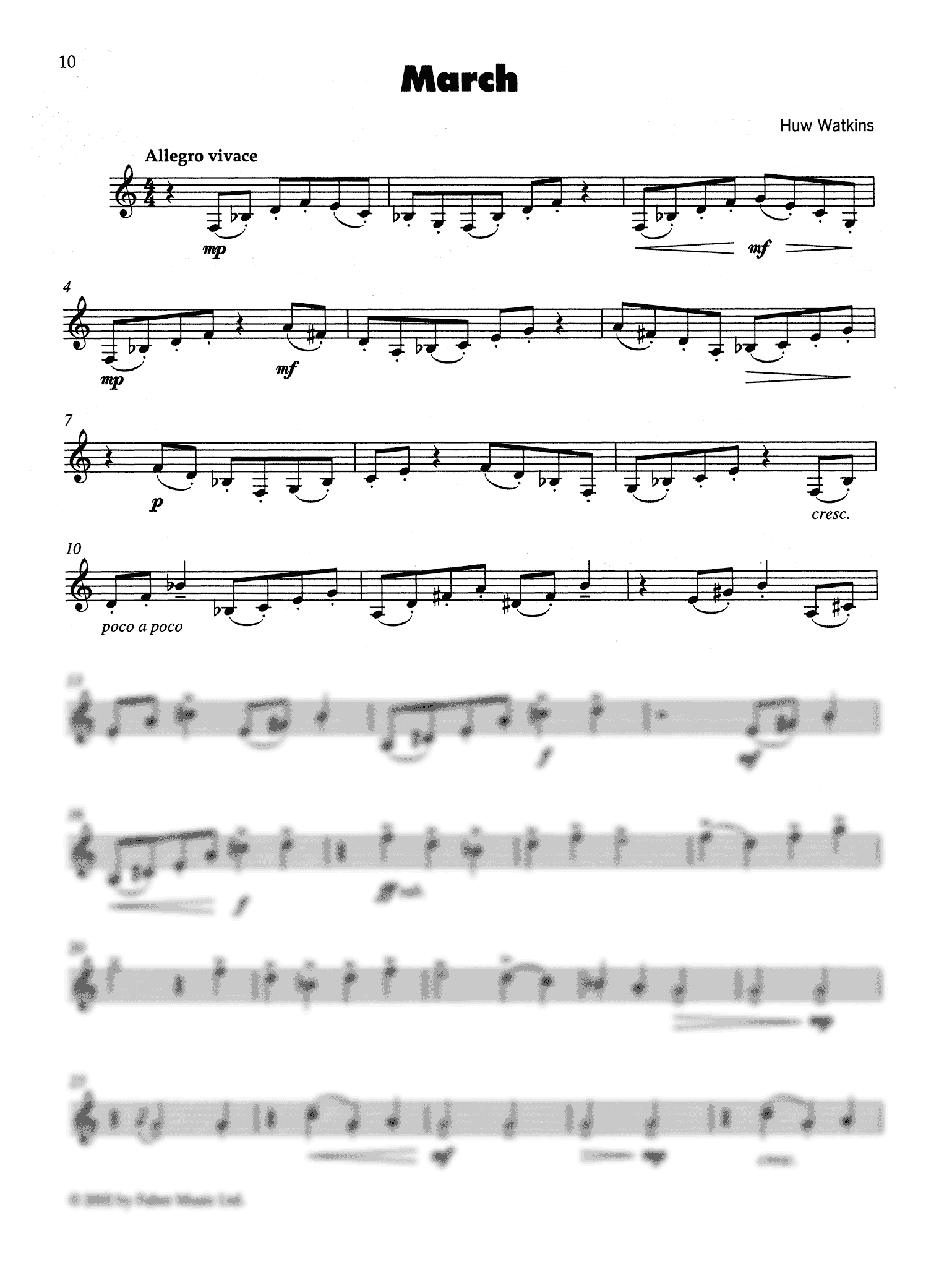 Watkins March Clarinet part