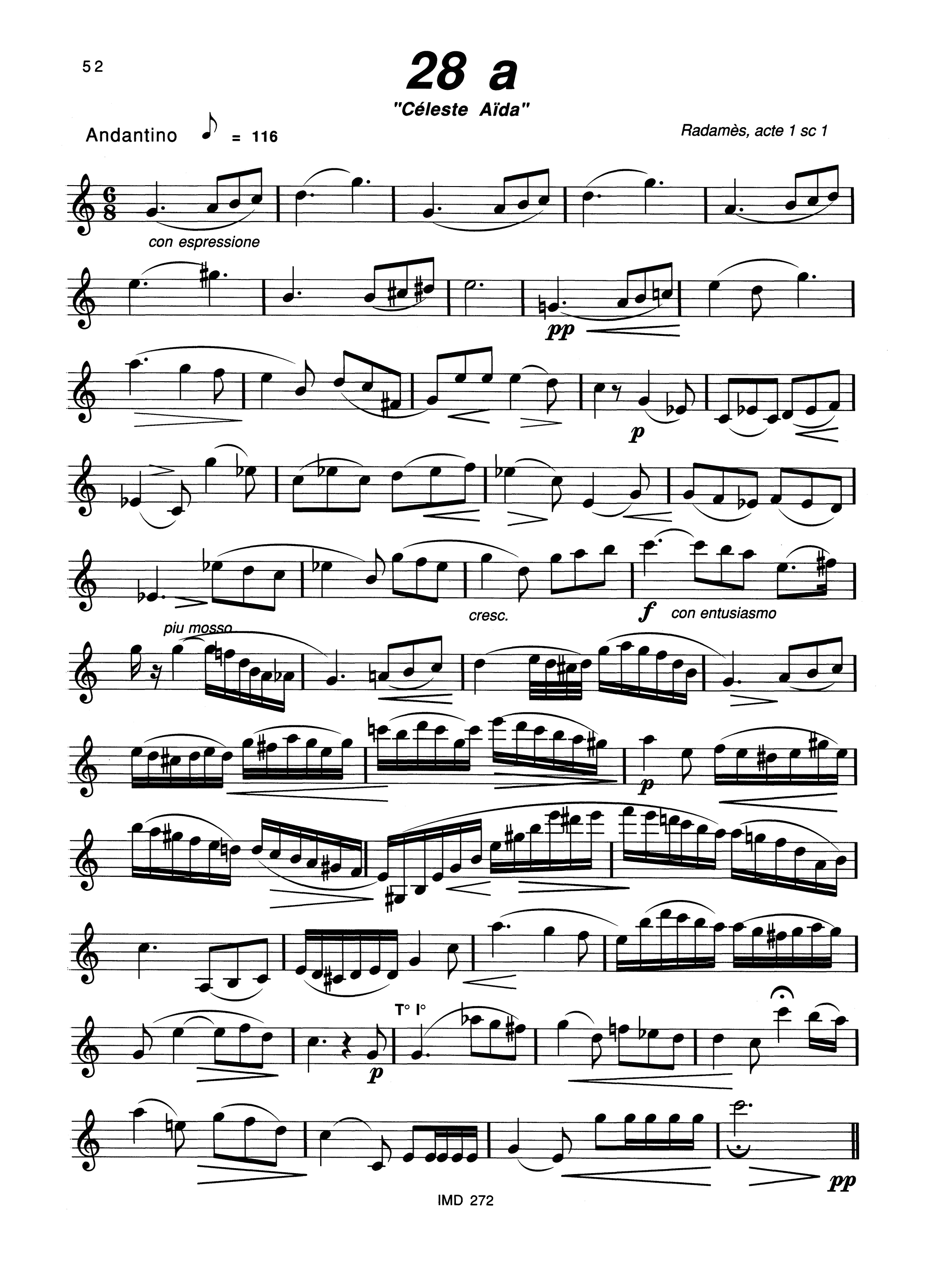33 Études after Verdi Page 52