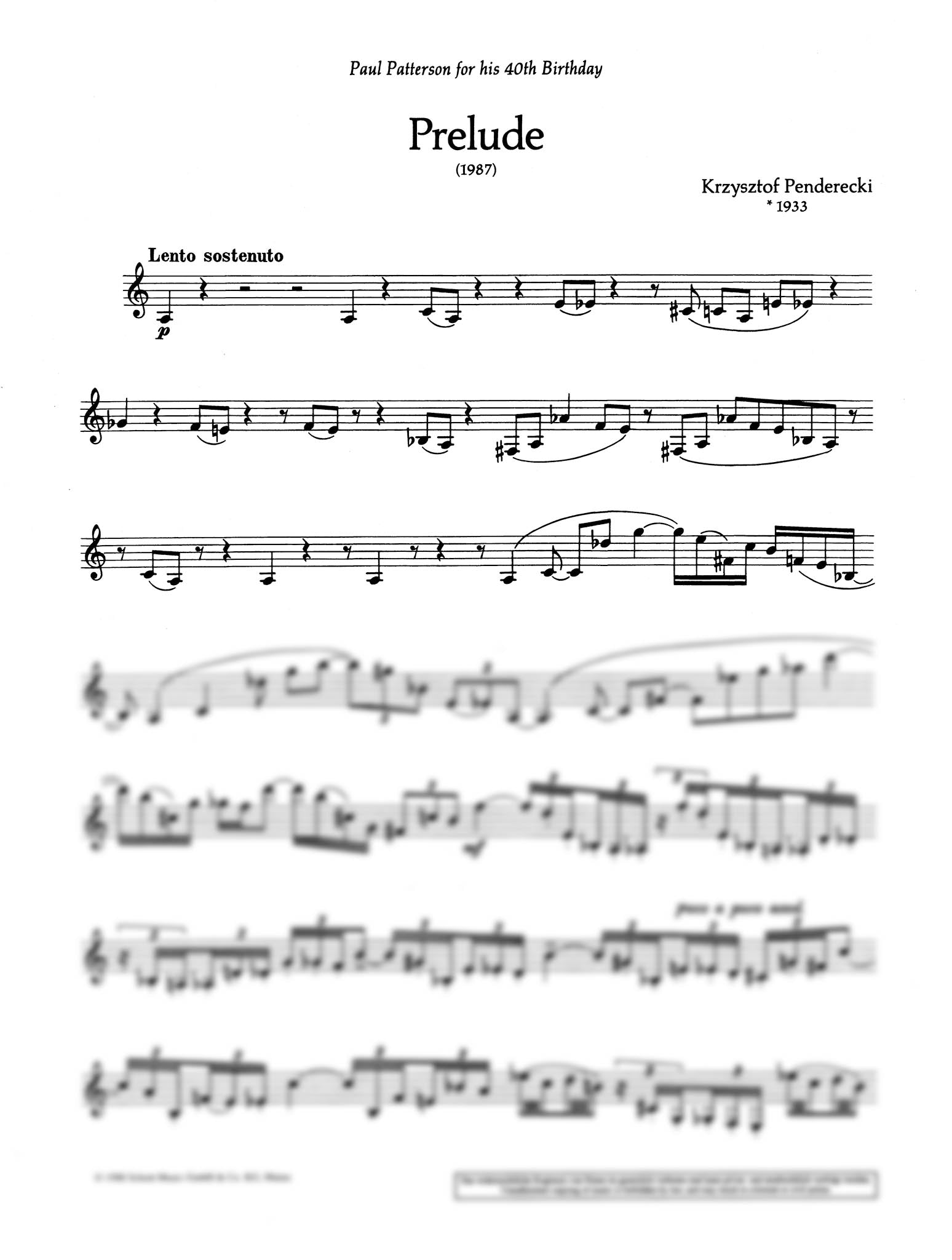 Prelude clarinet new arrivals