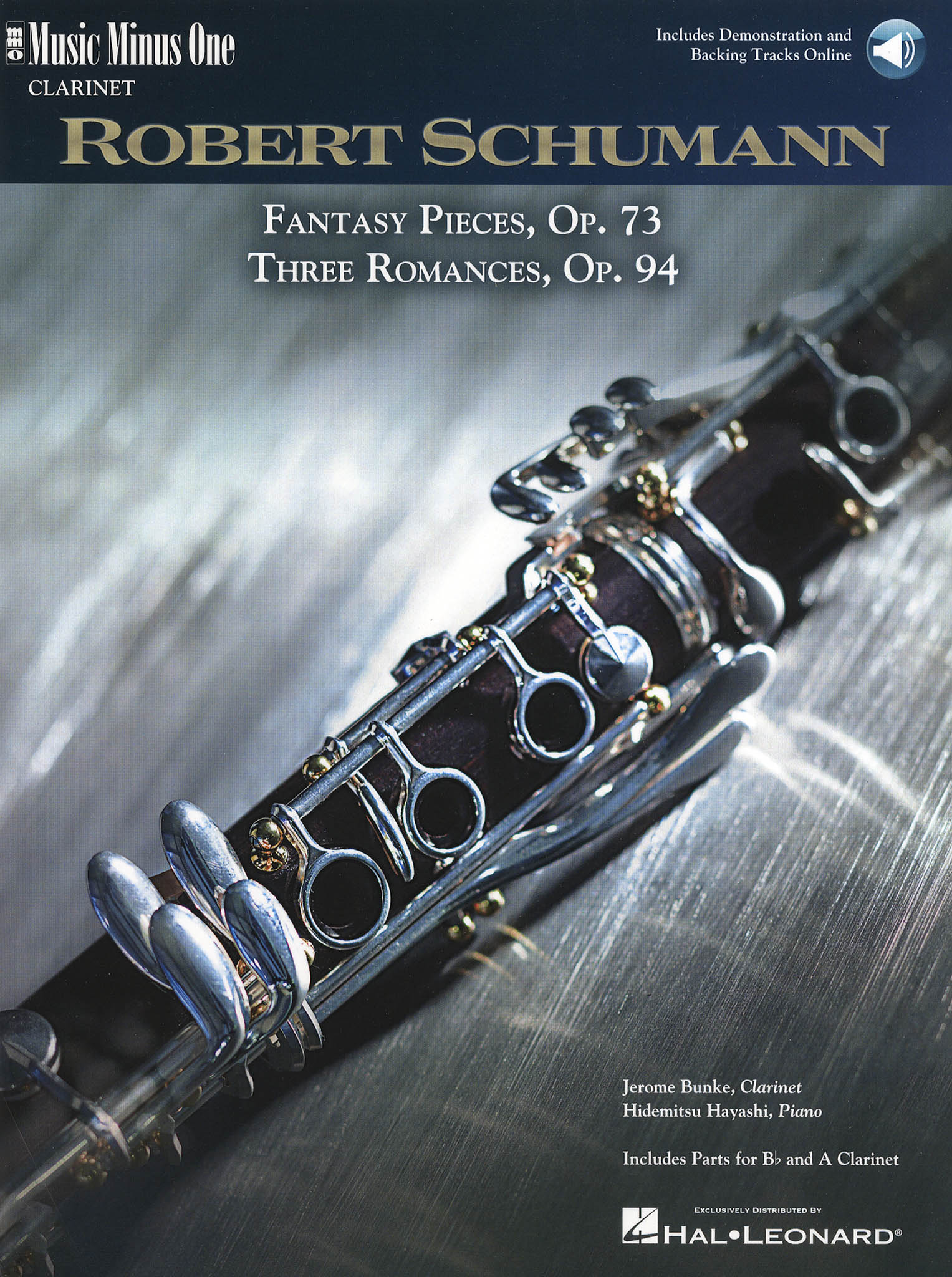 Fantasiestücke, Op.73 & 3 Romanzen, Op. 94 (clarinet part & audio) Cover