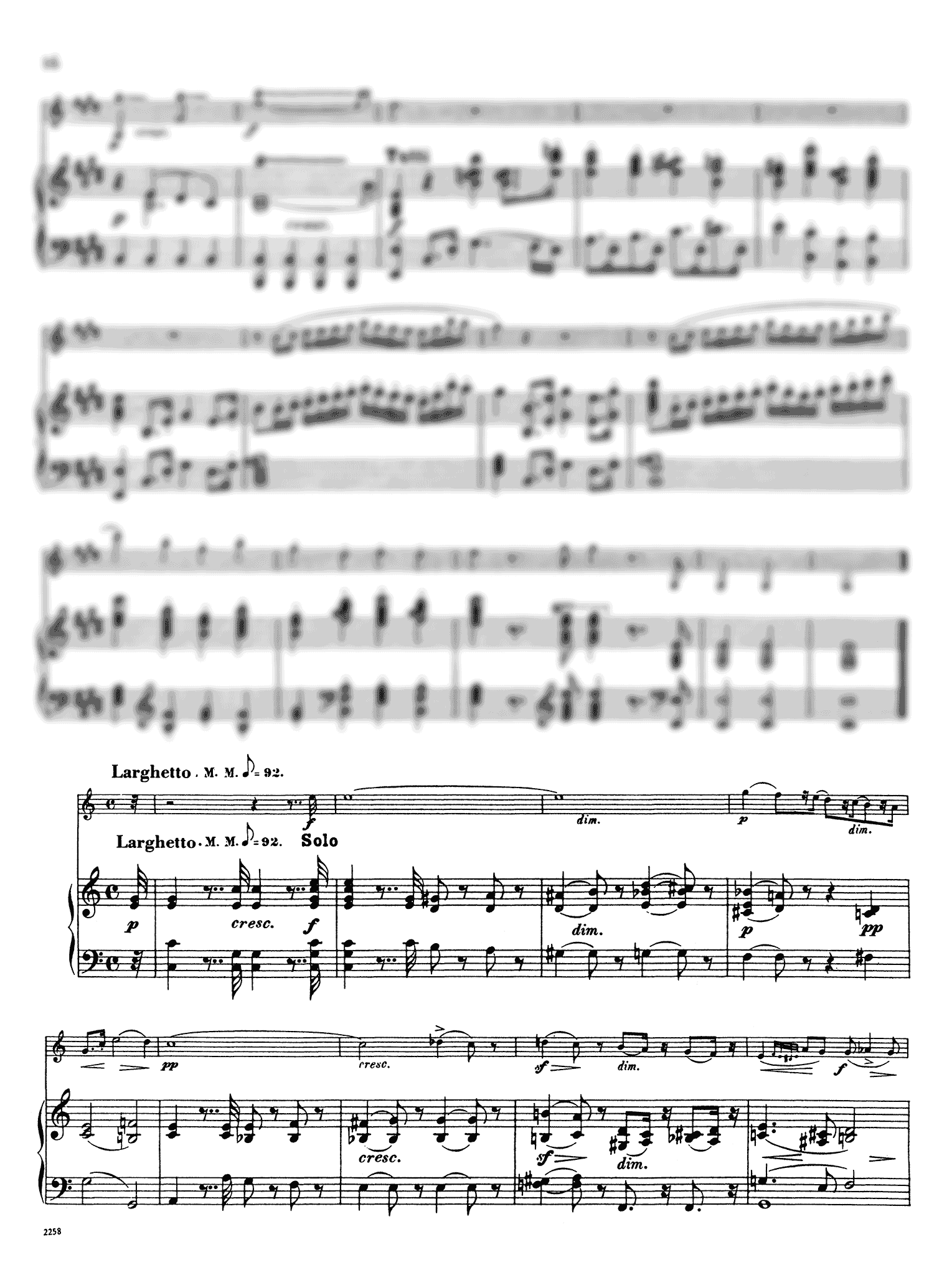 Clarinet Concerto No. 4 in E Minor, WoO 20 - Movement 2