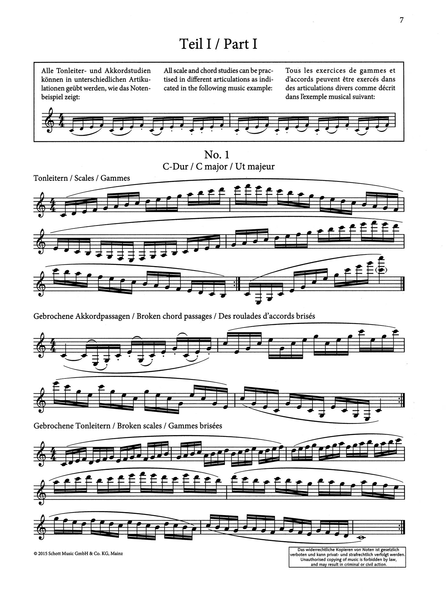 Daily Exercises from the Clarinet Method, Op. 63 Page 7