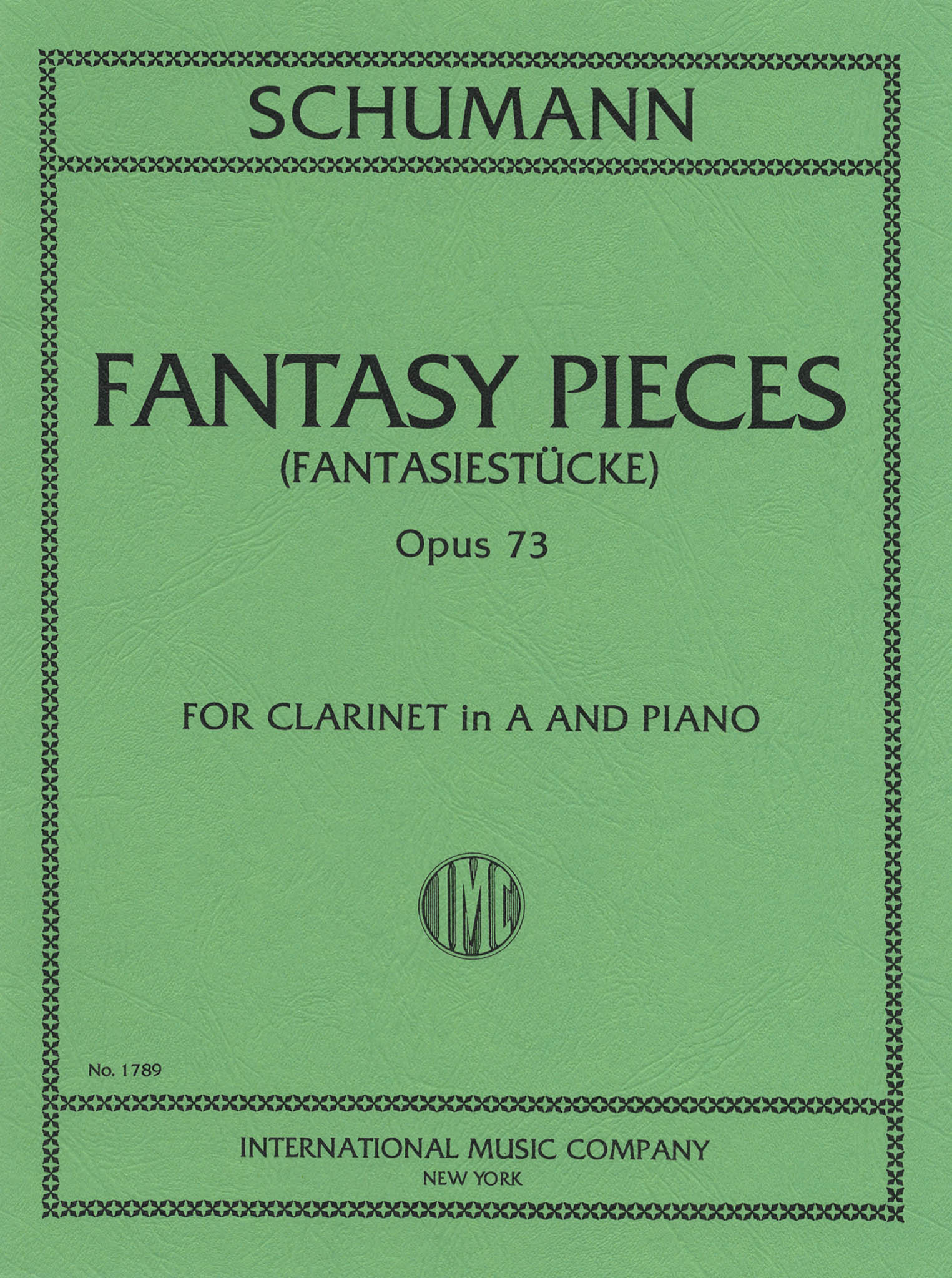 Fantasiestücke, Op. 73 Cover