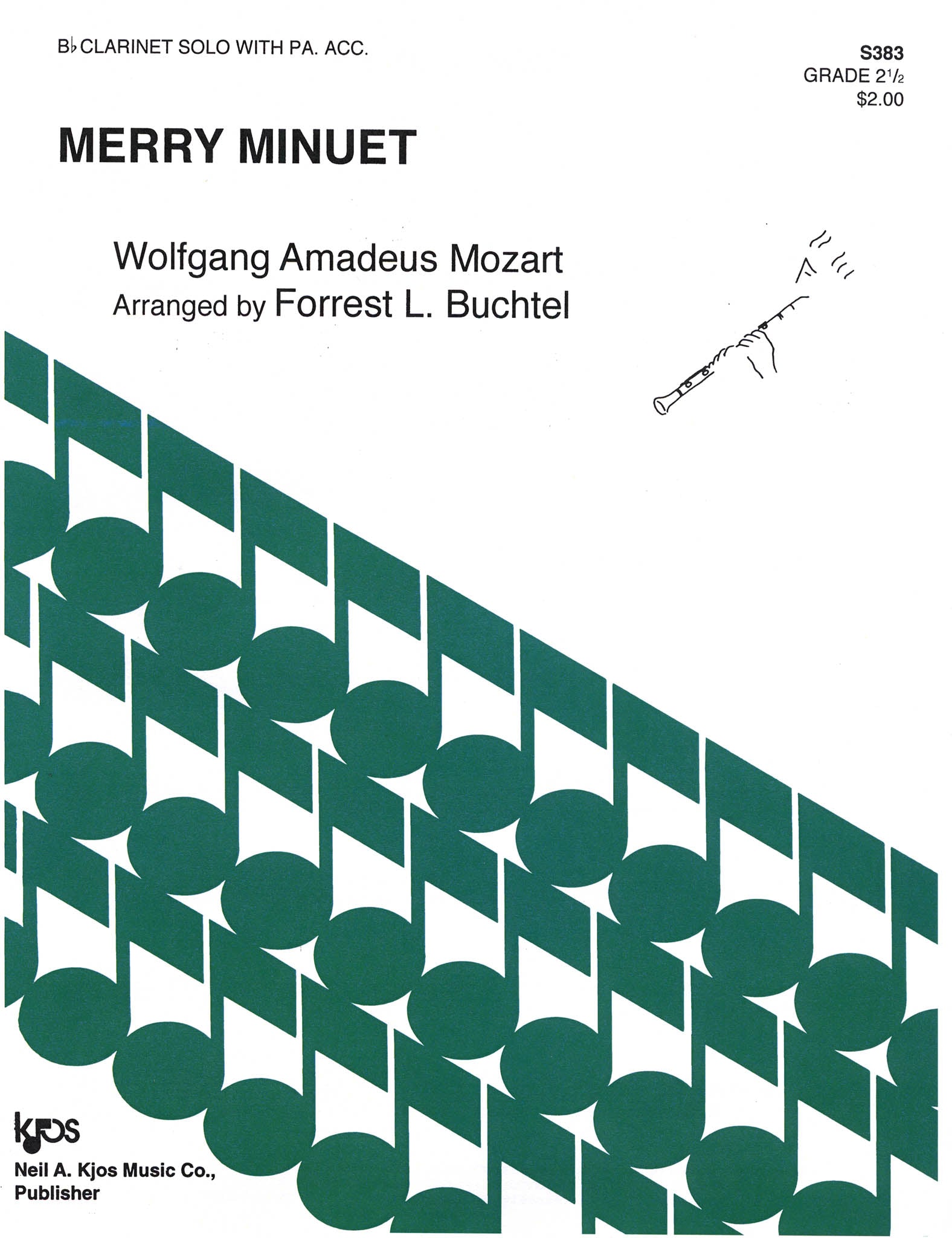 Merry Minuet, from Eine kleine Nachtmusik, K. 525 Cover