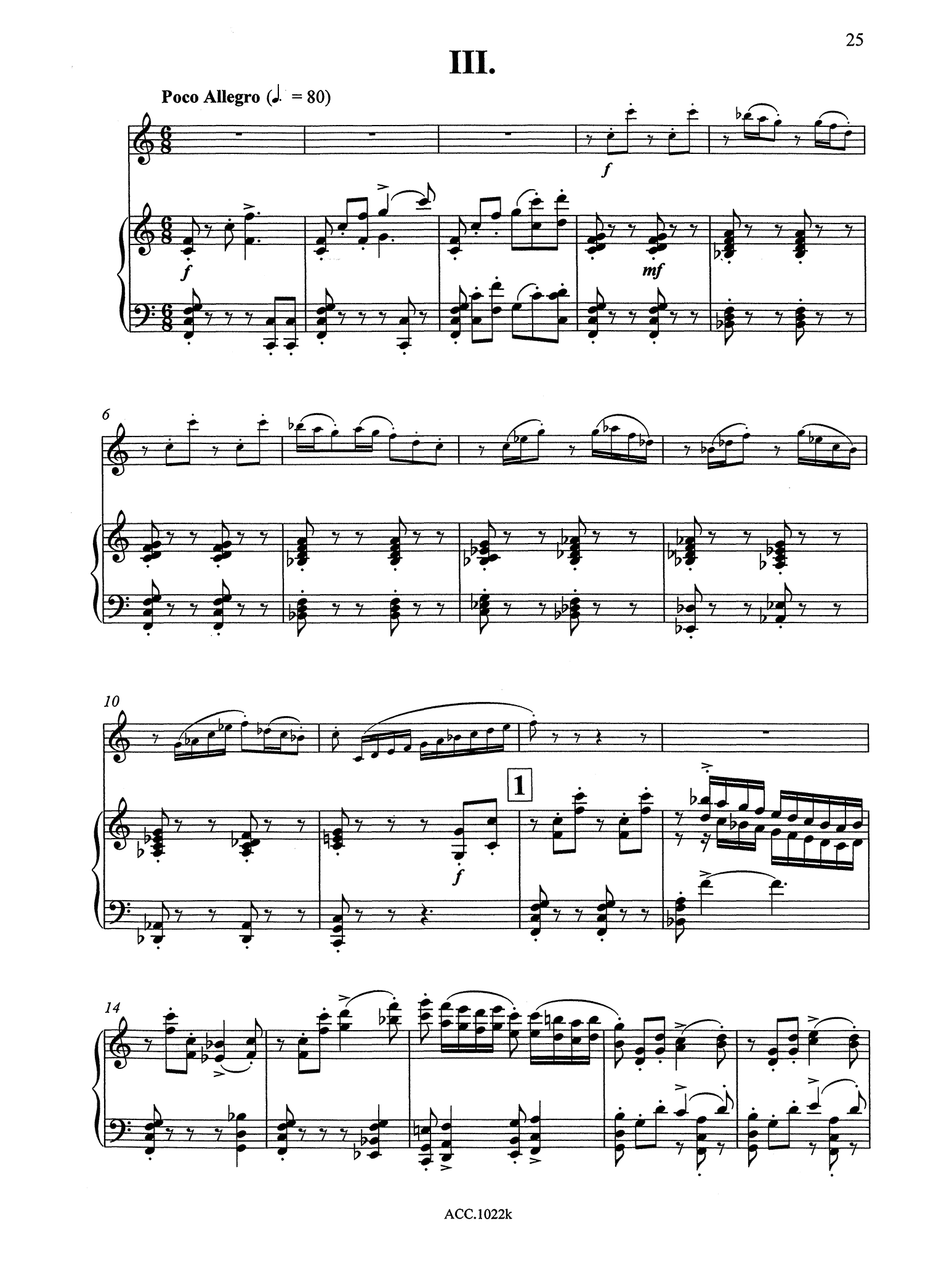 Stephenson Clarinet Concertino Pastorale - Movement 3