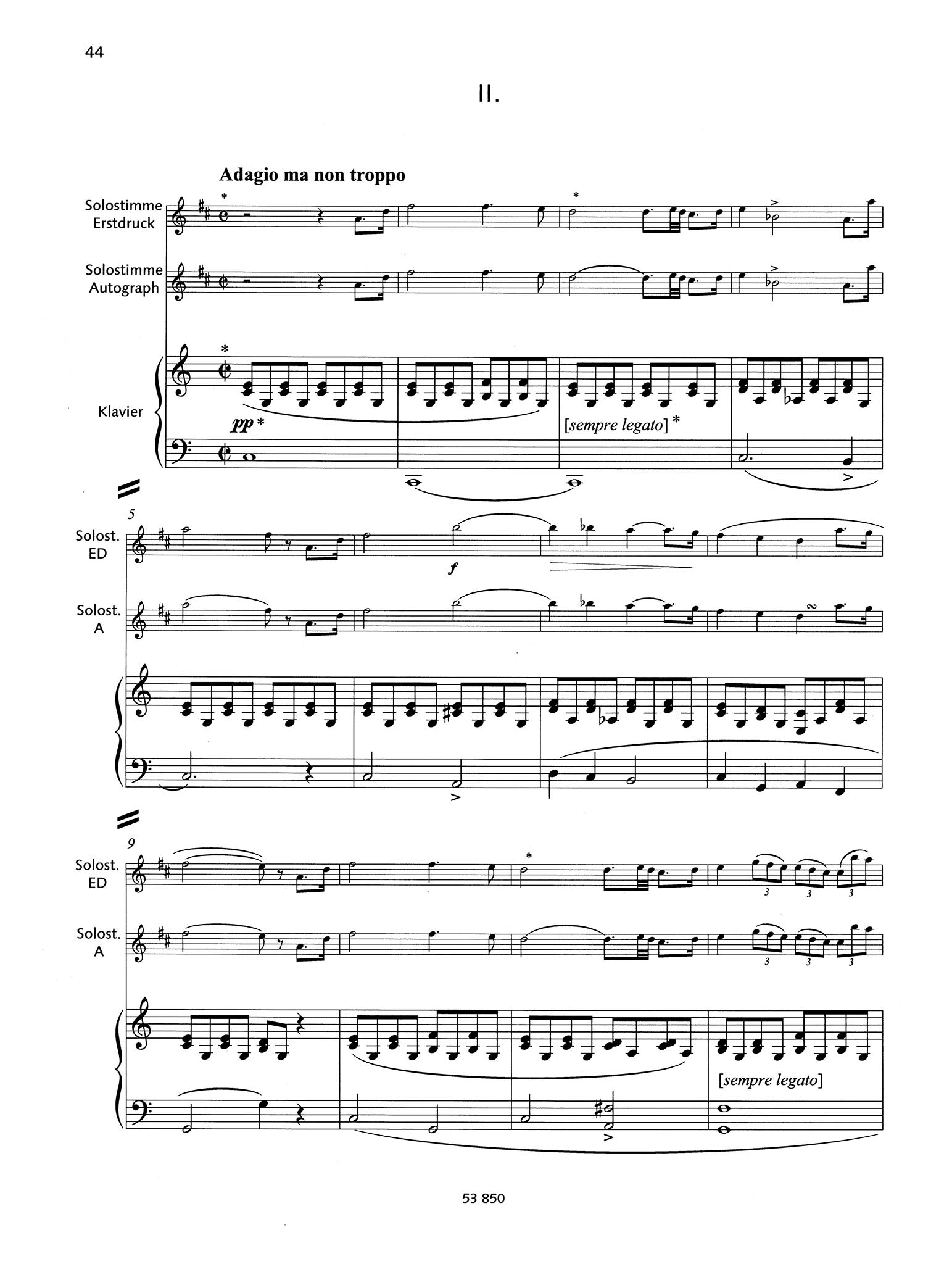 Clarinet Concerto No. 1 in F Minor, Op. 73 - Movement 2