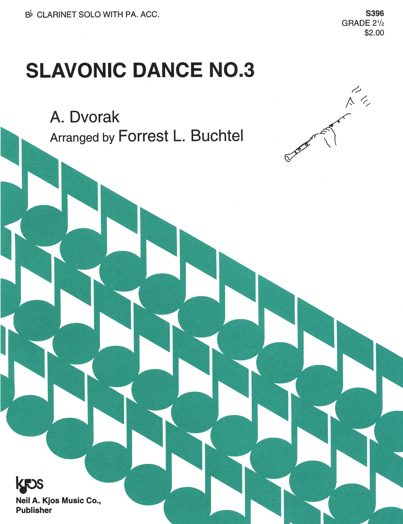 Dumka, Slavonic Dance Op. 46 No. 3 Cover