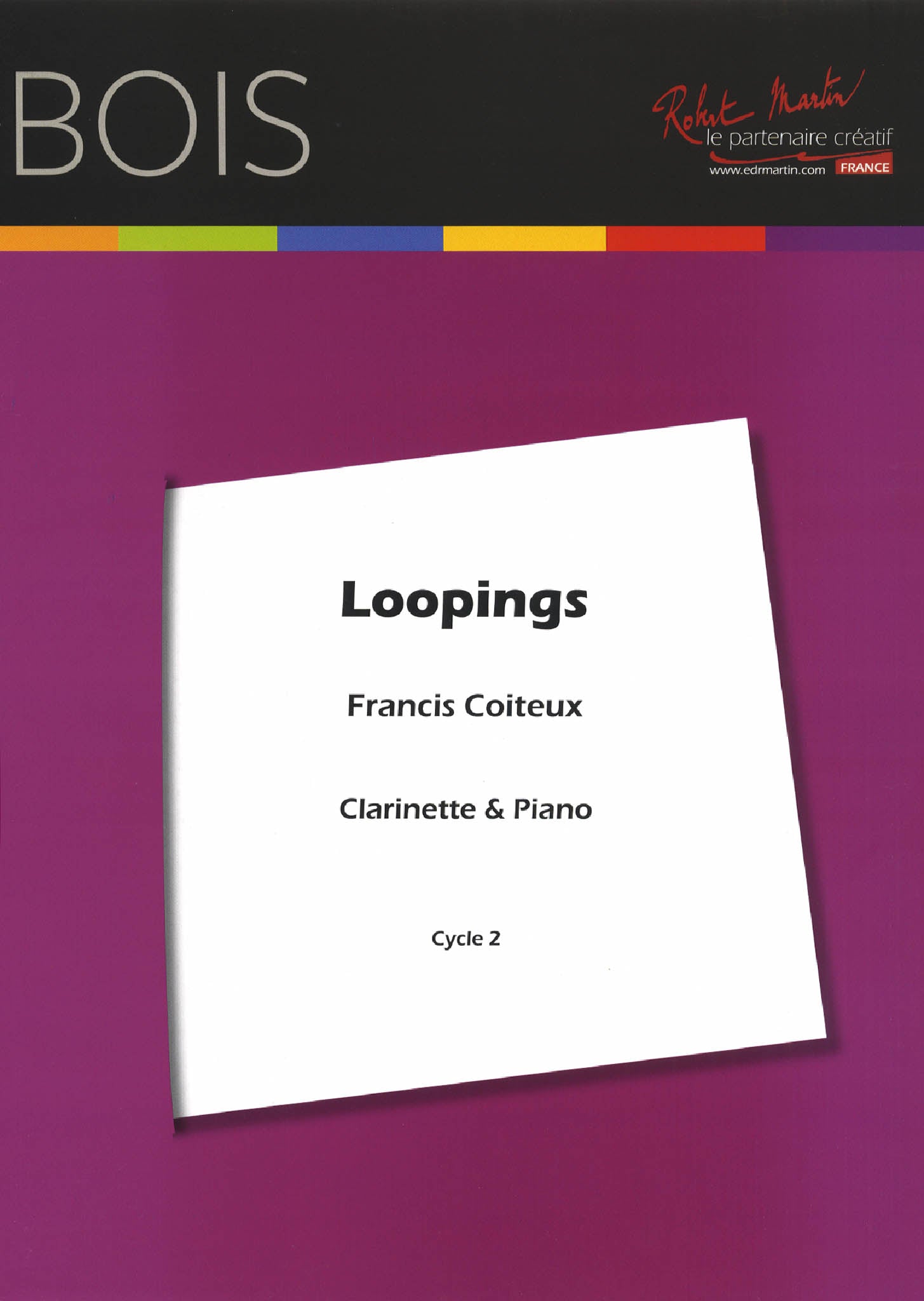 Coiteux Loopings clarinet and piano cover