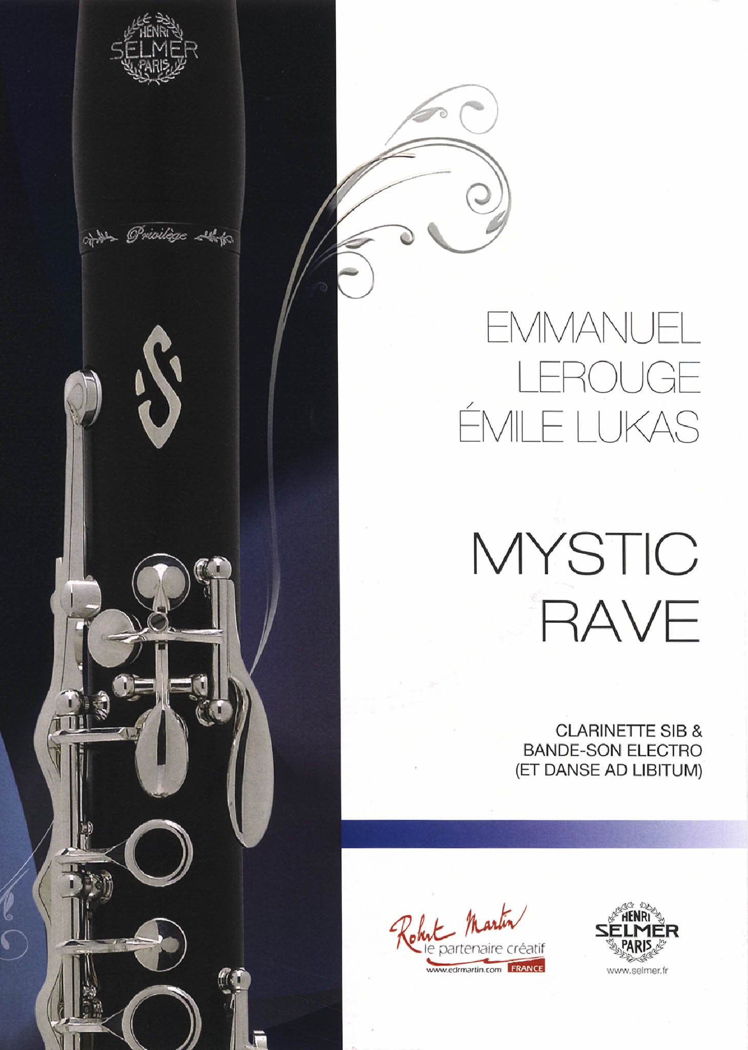 Lerouge Lukas Mystic Rave clarinet with audio cover