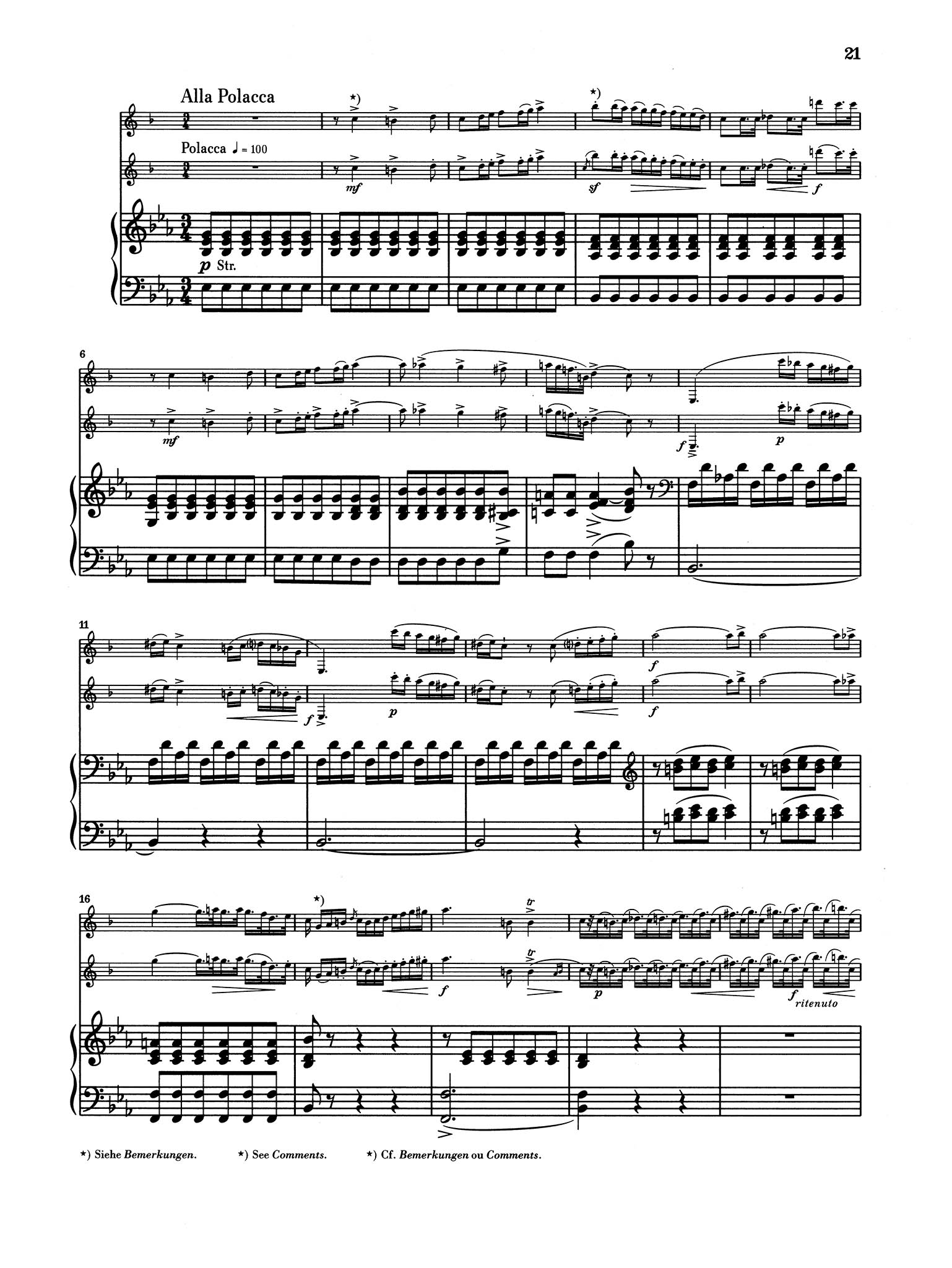 Clarinet Concerto No. 2 in E-flat Major, Op. 74 - Movement 3