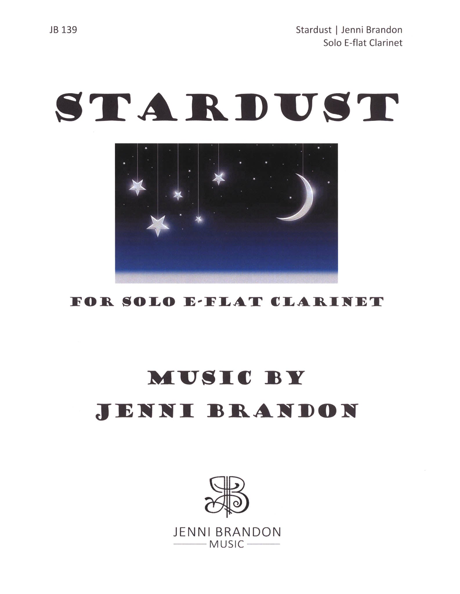 Jenni Brandon Stardust unaccompanied E-flat clarinet Cover